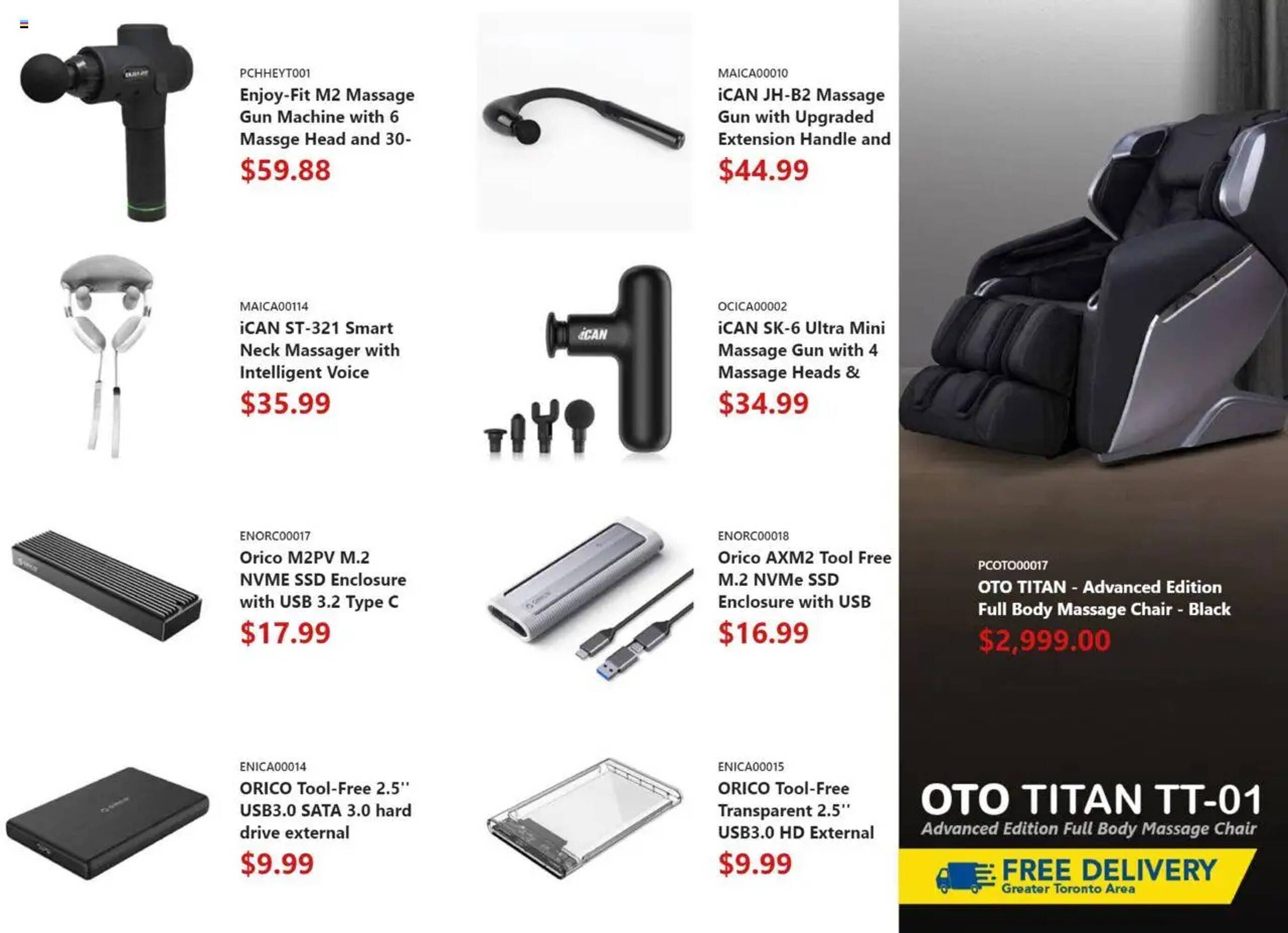 Canada Computers flyer