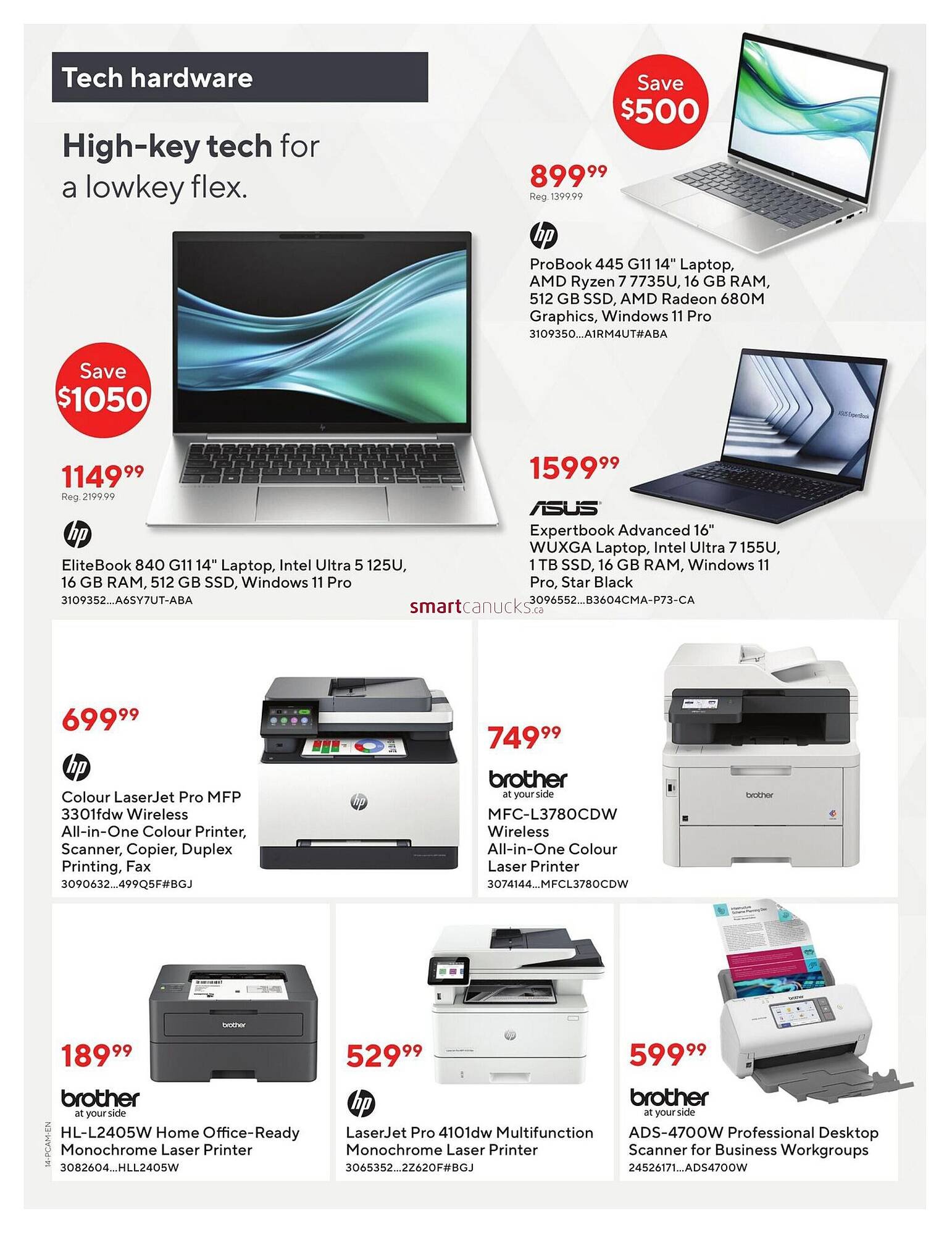 Staples flyer