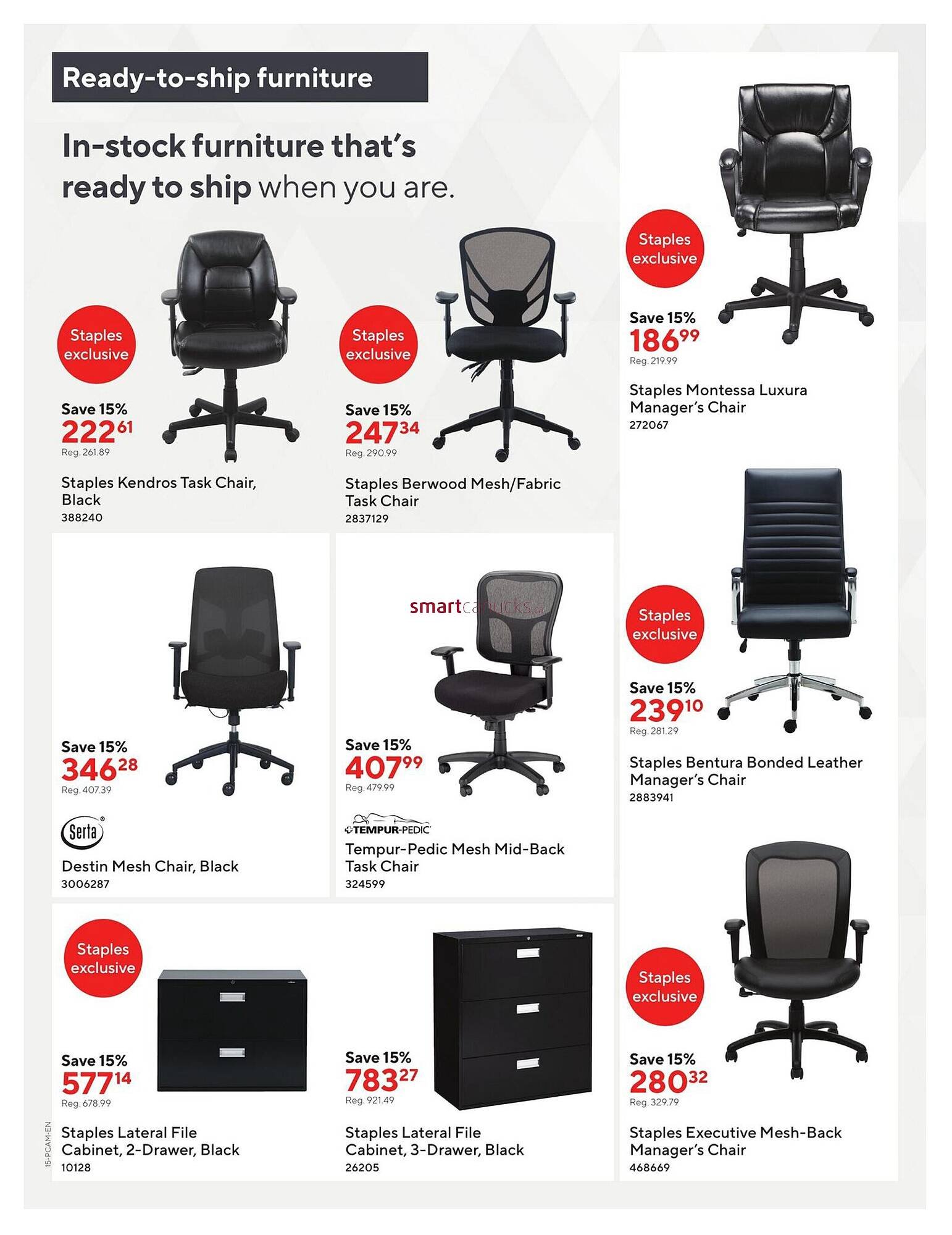 Staples flyer