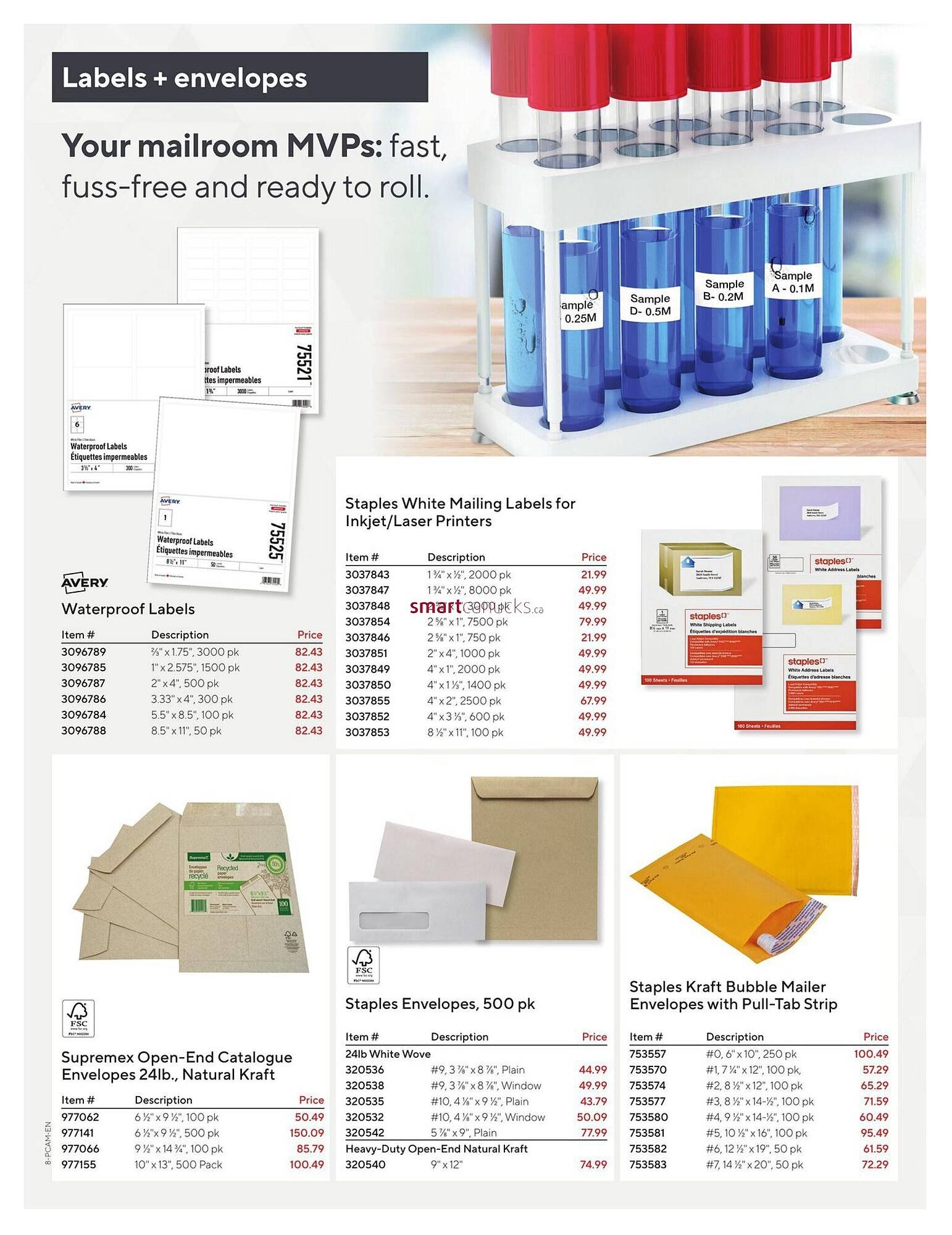 Staples flyer
