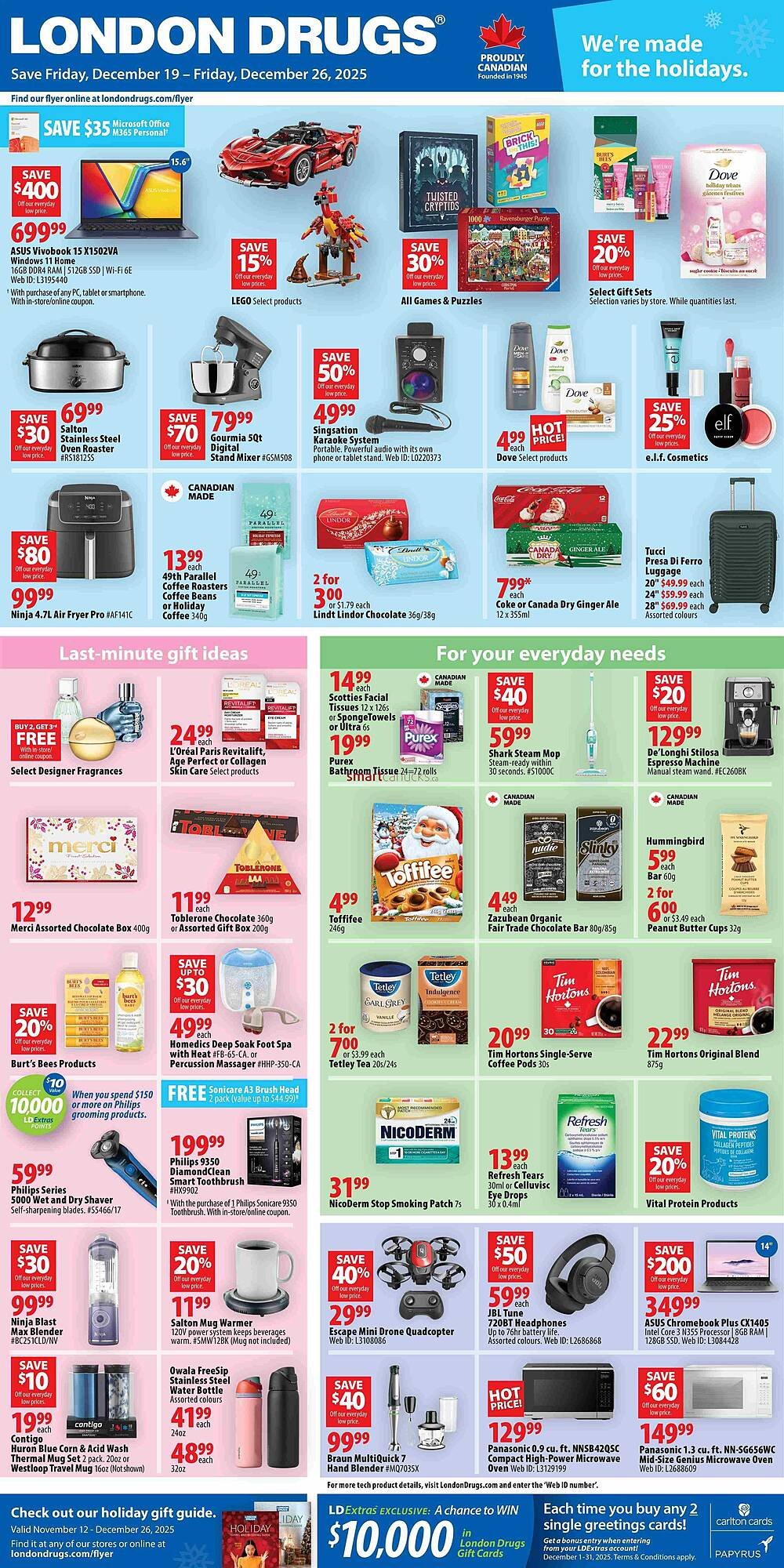 London Drugs flyer (2025-12-19 - 2025-12-26) | 1