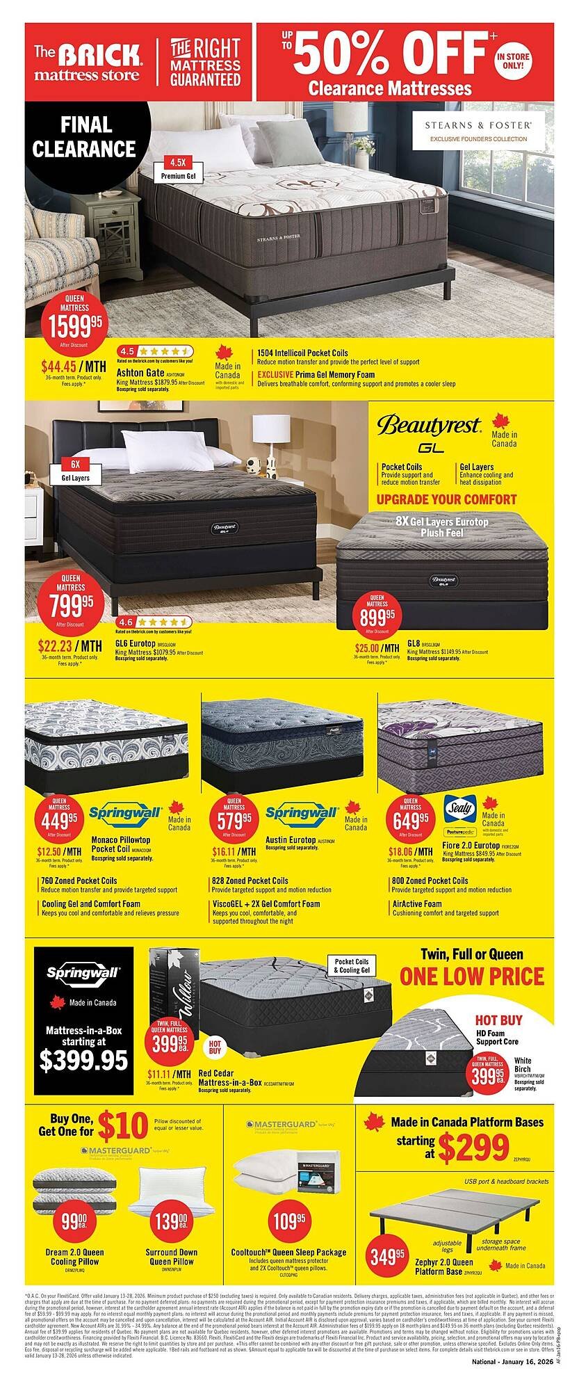 The Brick flyer (2026-01-16 - 2026-01-19) | 12