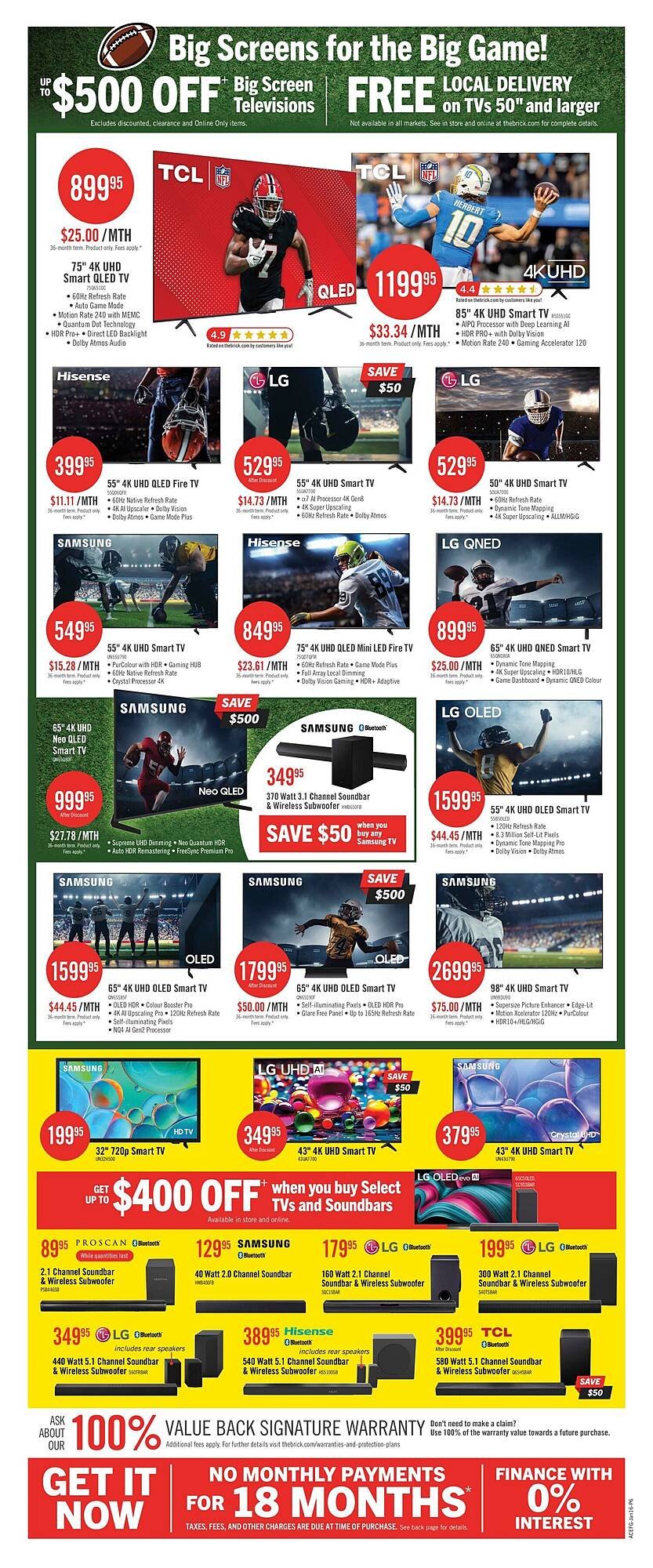 The Brick flyer (2026-01-16 - 2026-01-19) | 16