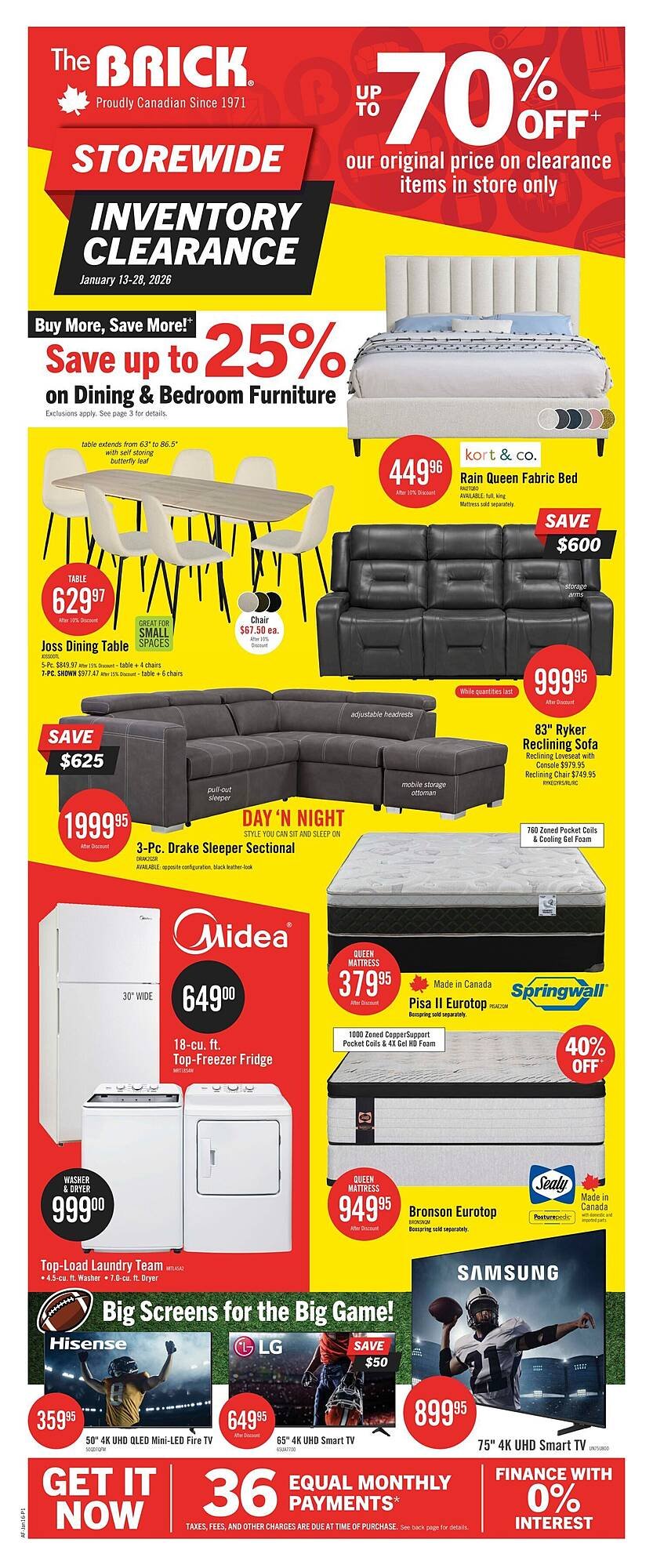 The Brick flyer (2026-01-16 - 2026-01-19) | 3