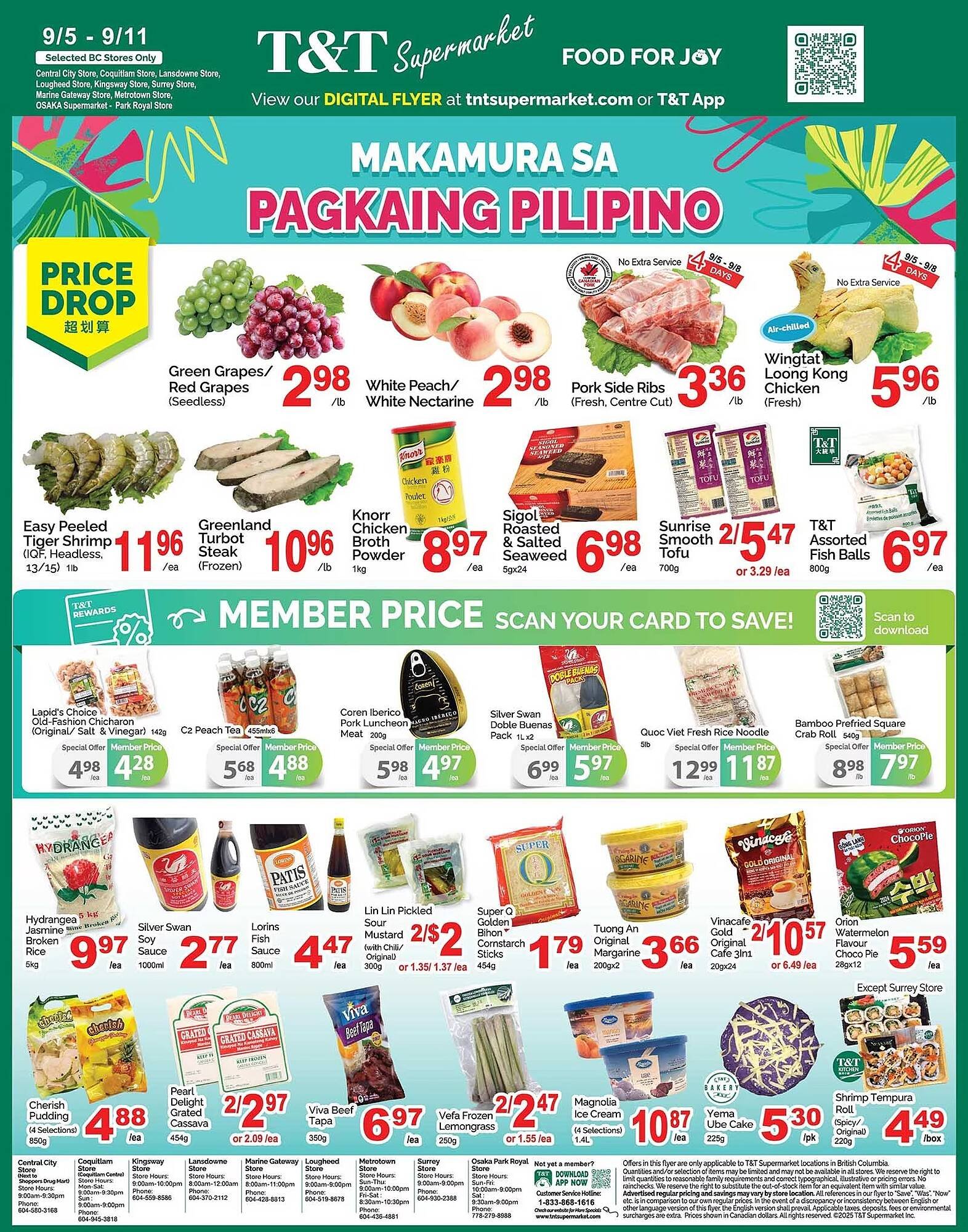 T&T Supermarket flyer