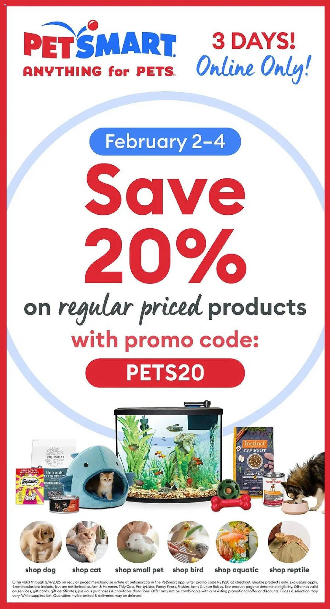 Petsmart flyer (2026-02-02 - 2026-02-05) | 1
