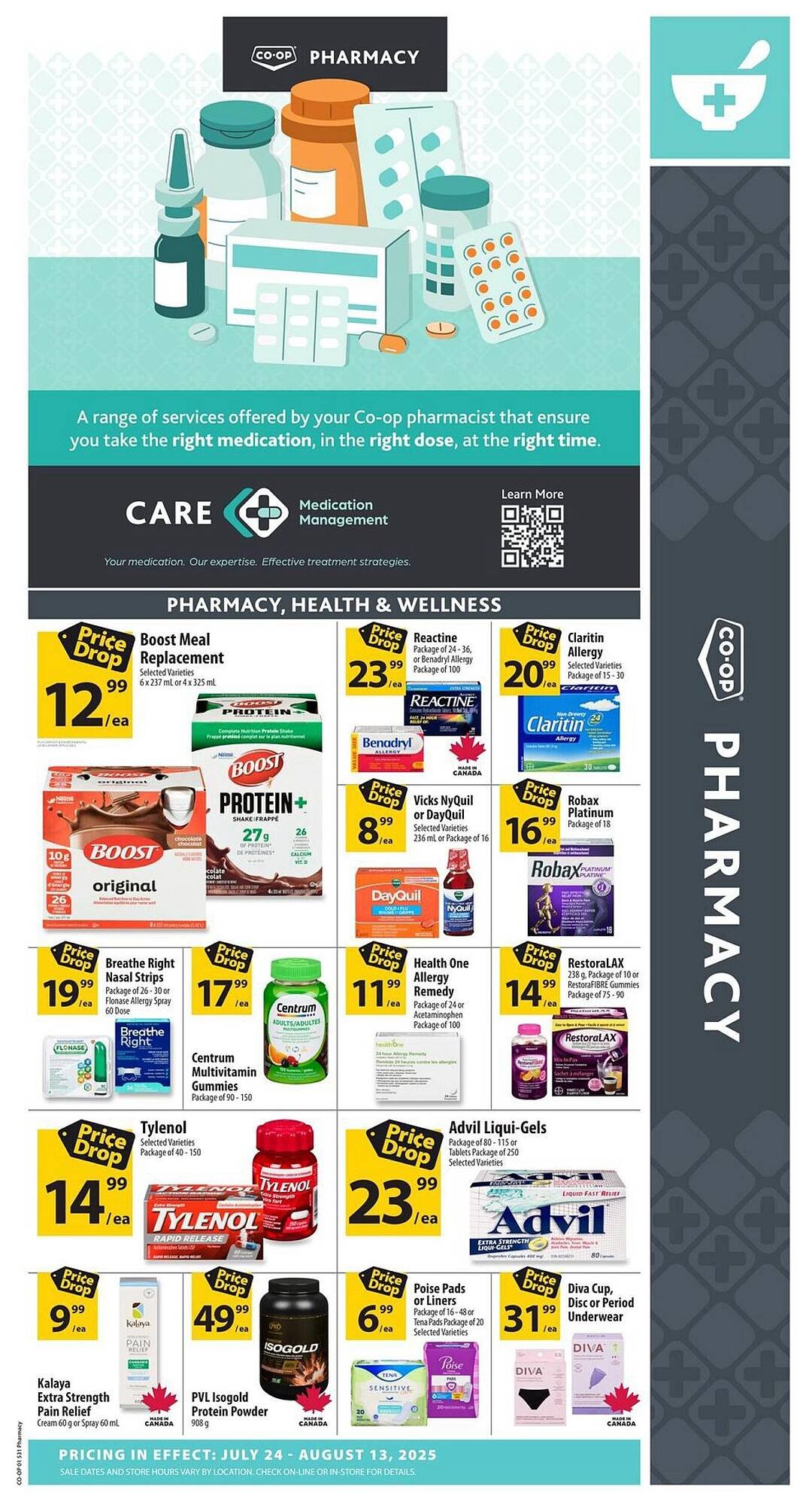 Co-op flyer (2025-07-24 - 2025-08-13) | 1