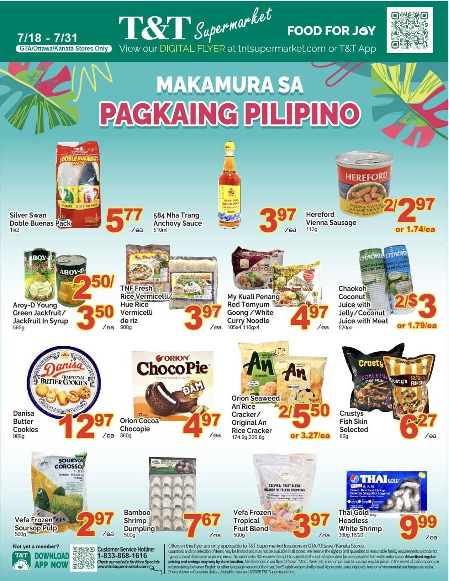 T&amp;T Supermarket flyer (2025-07-20 - 2025-07-31) | 1
