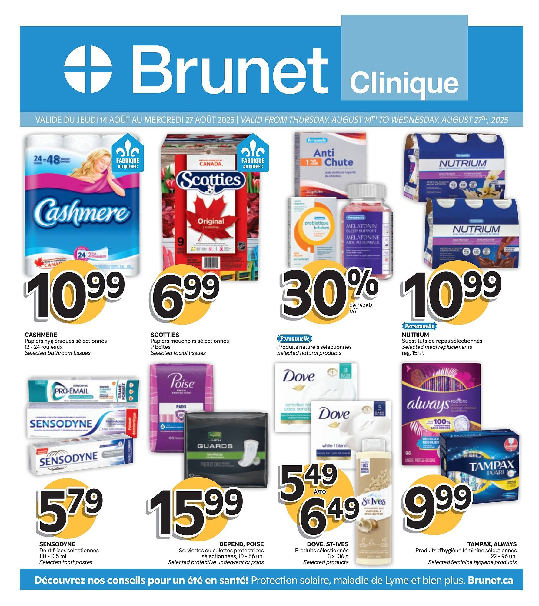 Brunet flyer (2025-08-14 - 2025-08-27) | 1