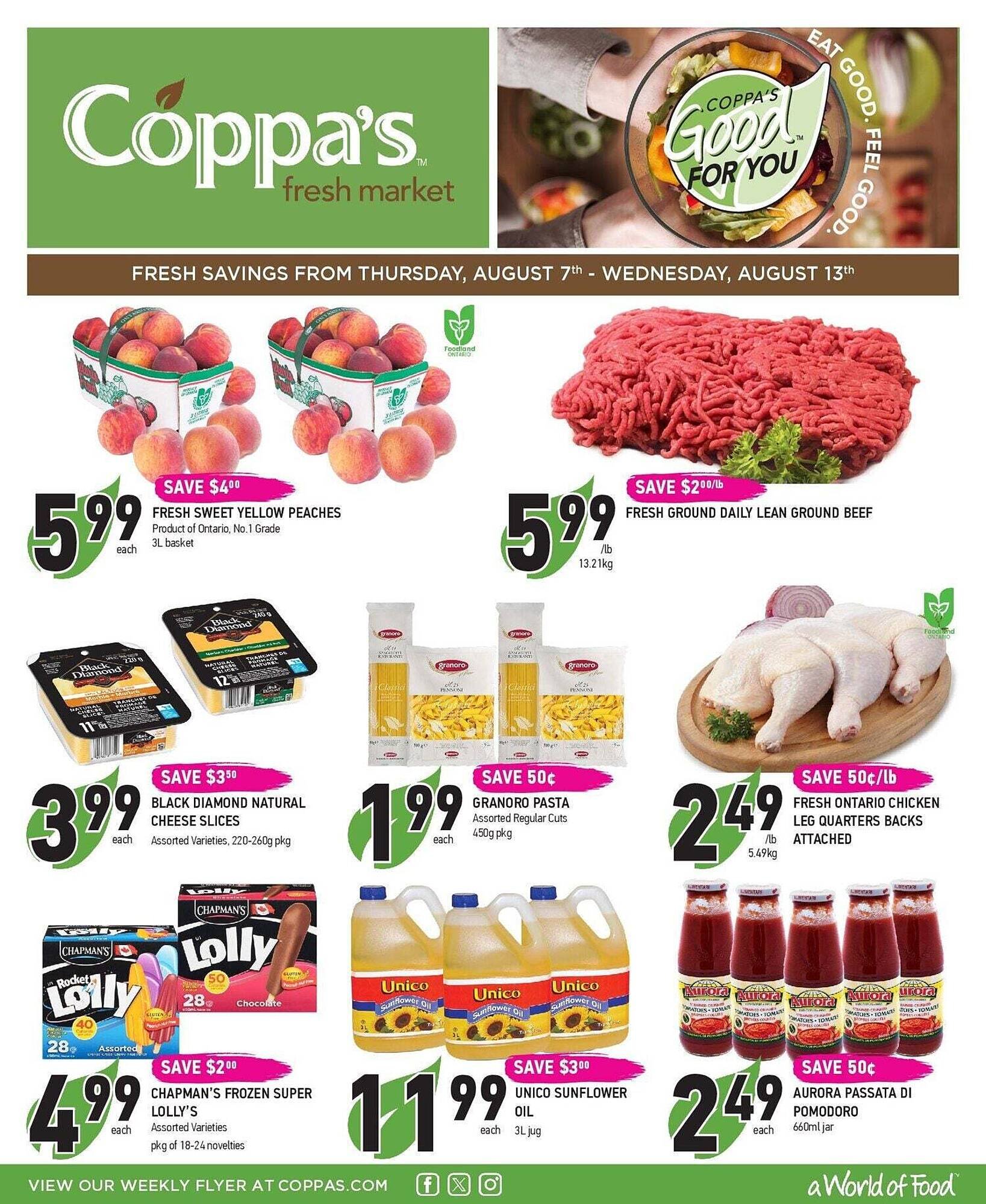 Coppa&#039;s Fresh Market flyer (2025-08-07 - 2025-08-14) | 1