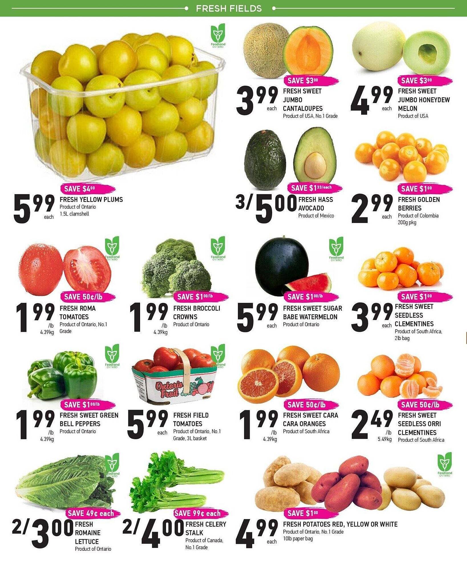 Coppa's Fresh Market flyer