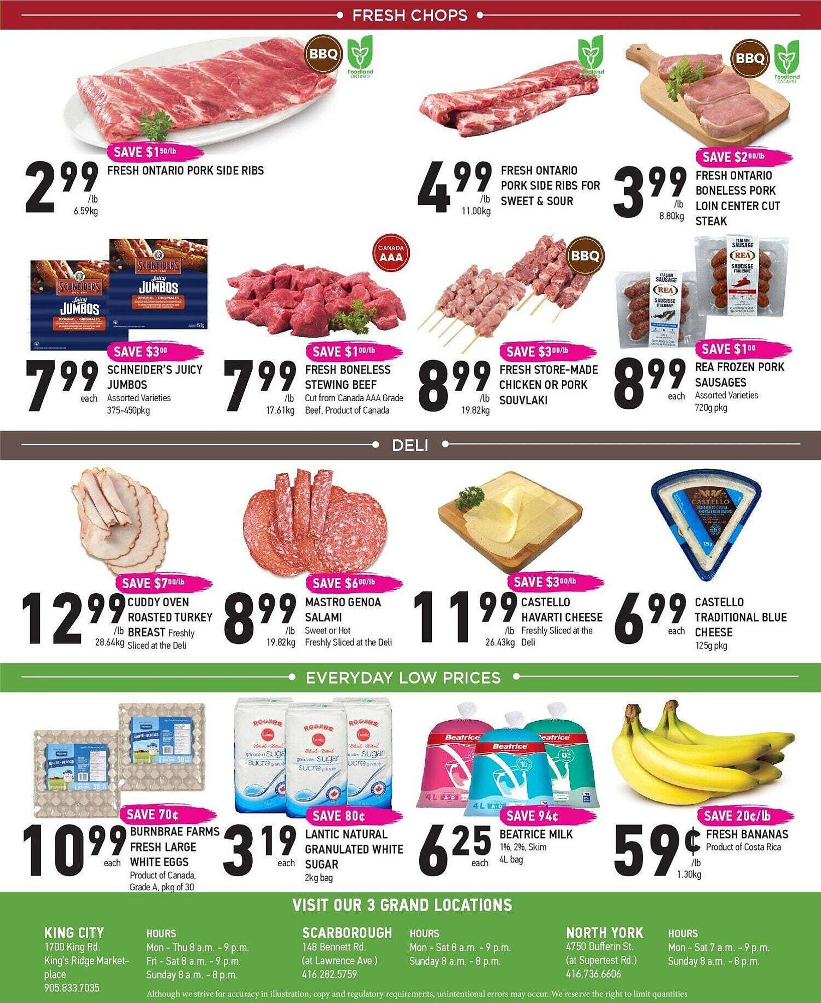 Coppa's Fresh Market flyer