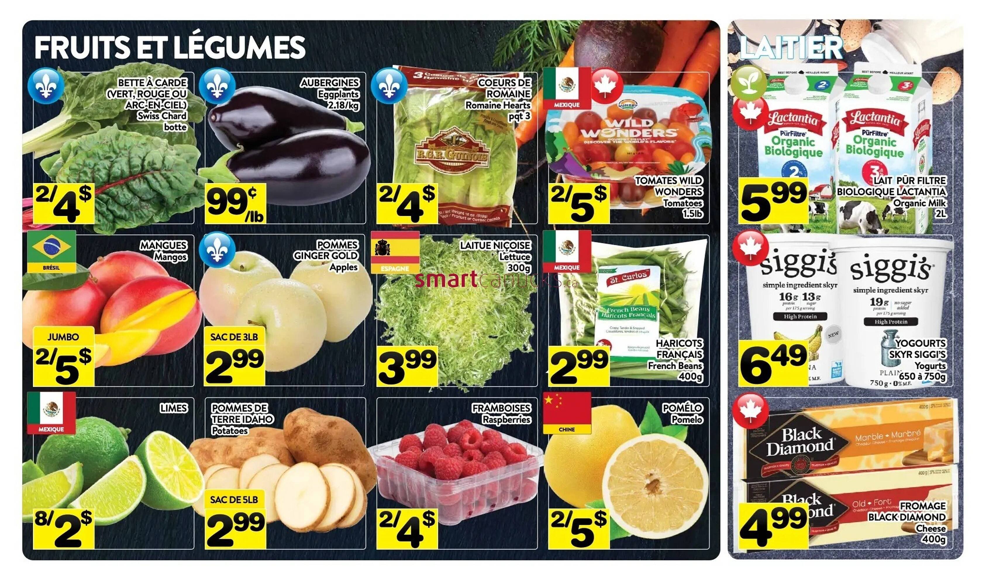 Supermarché PA flyer