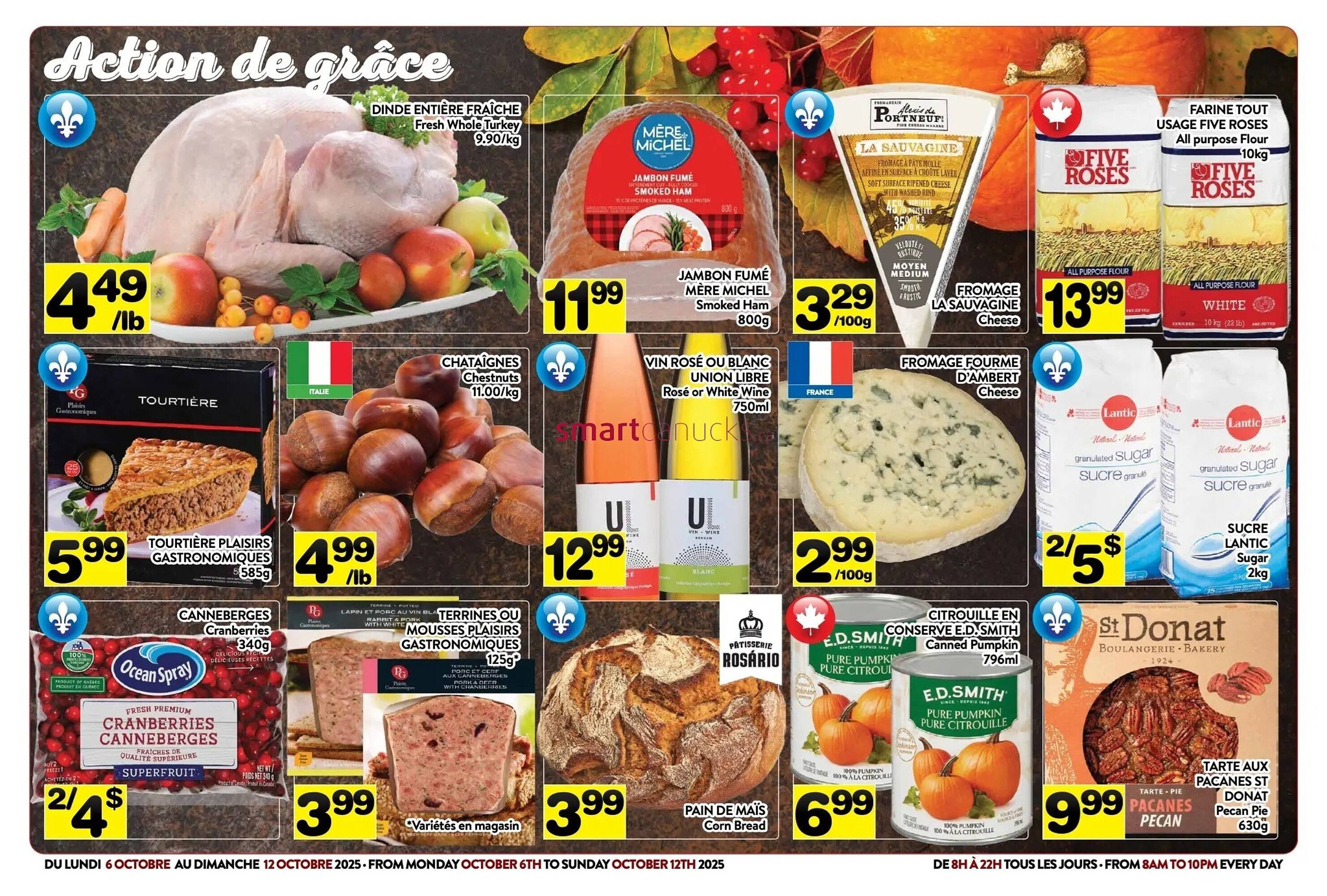 Supermarché PA flyer