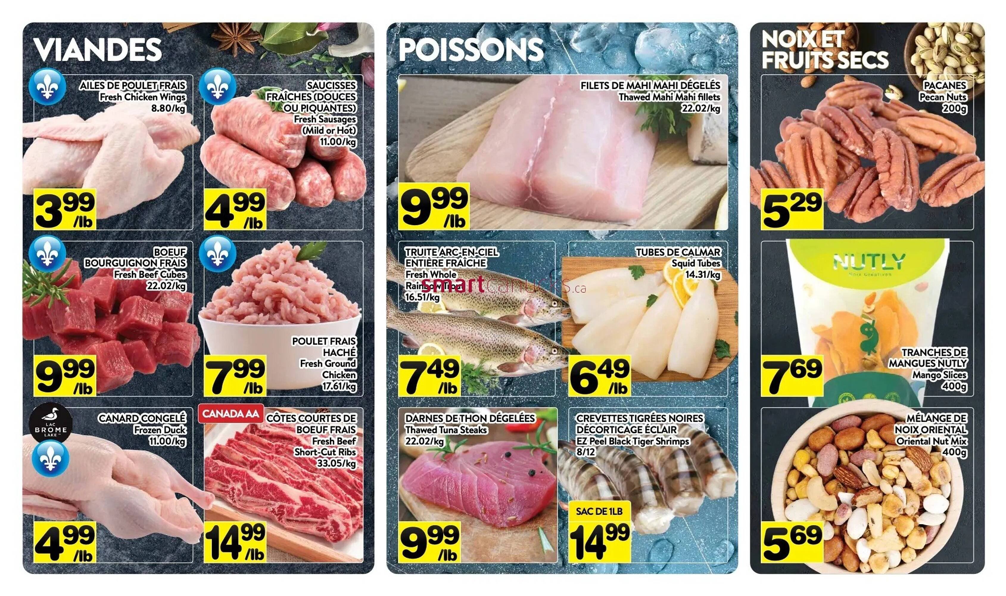 Supermarché PA flyer