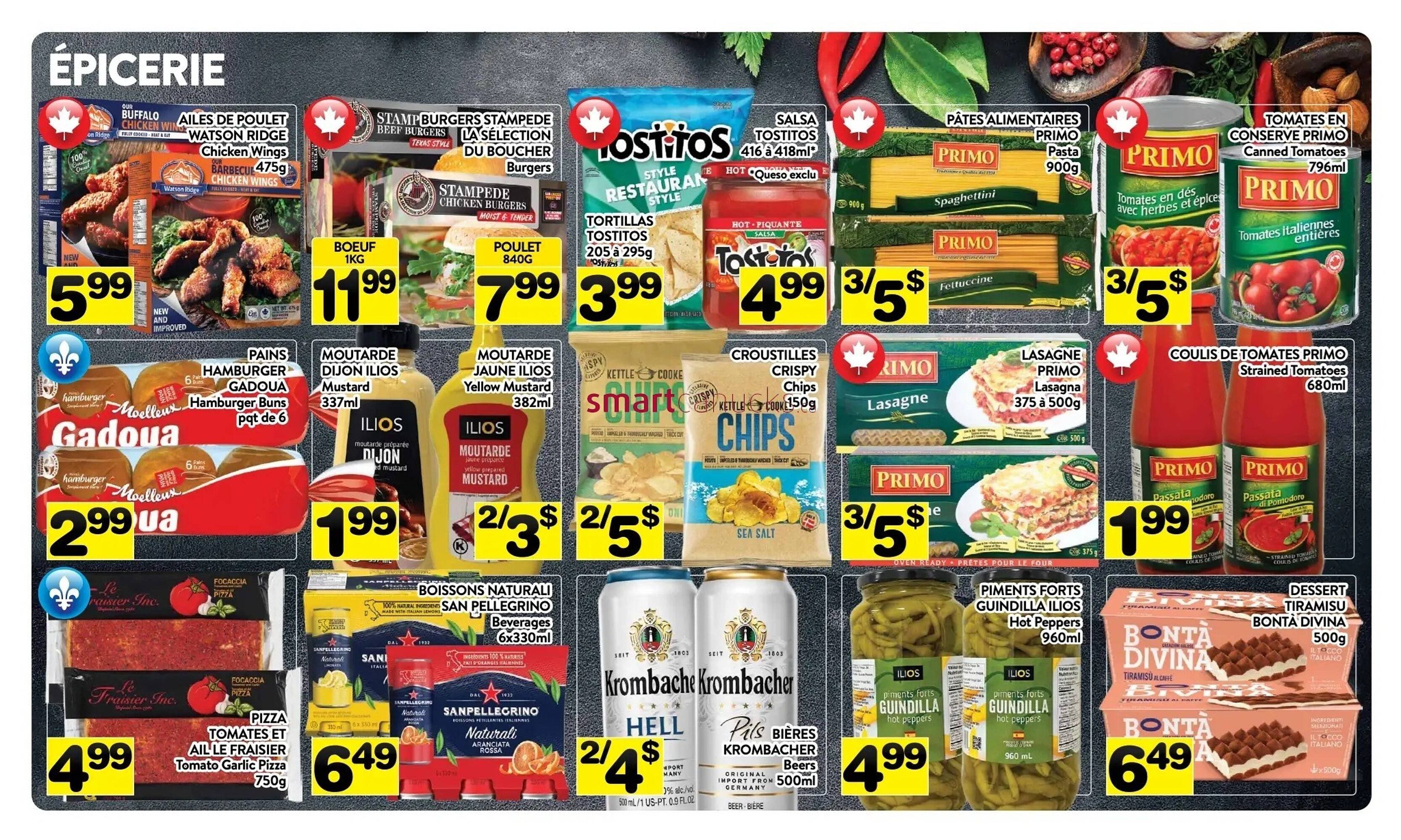 Supermarché PA flyer
