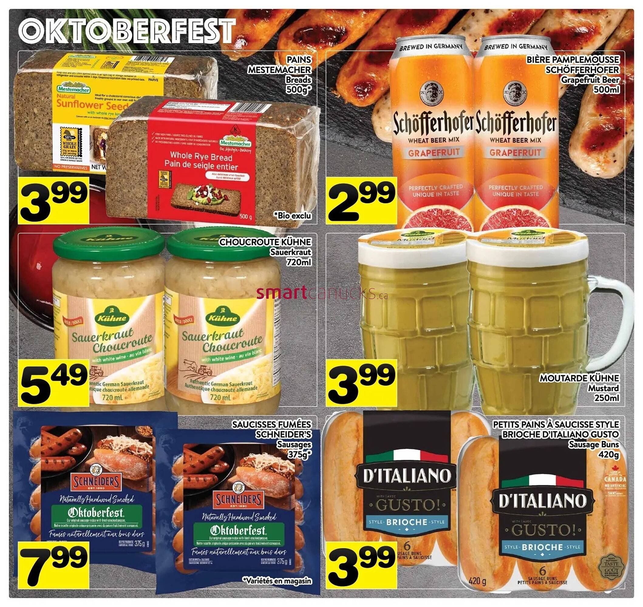 Supermarché PA flyer