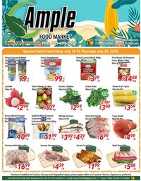 Ample Food Market flyer (2025-07-18 - 2025-07-25)