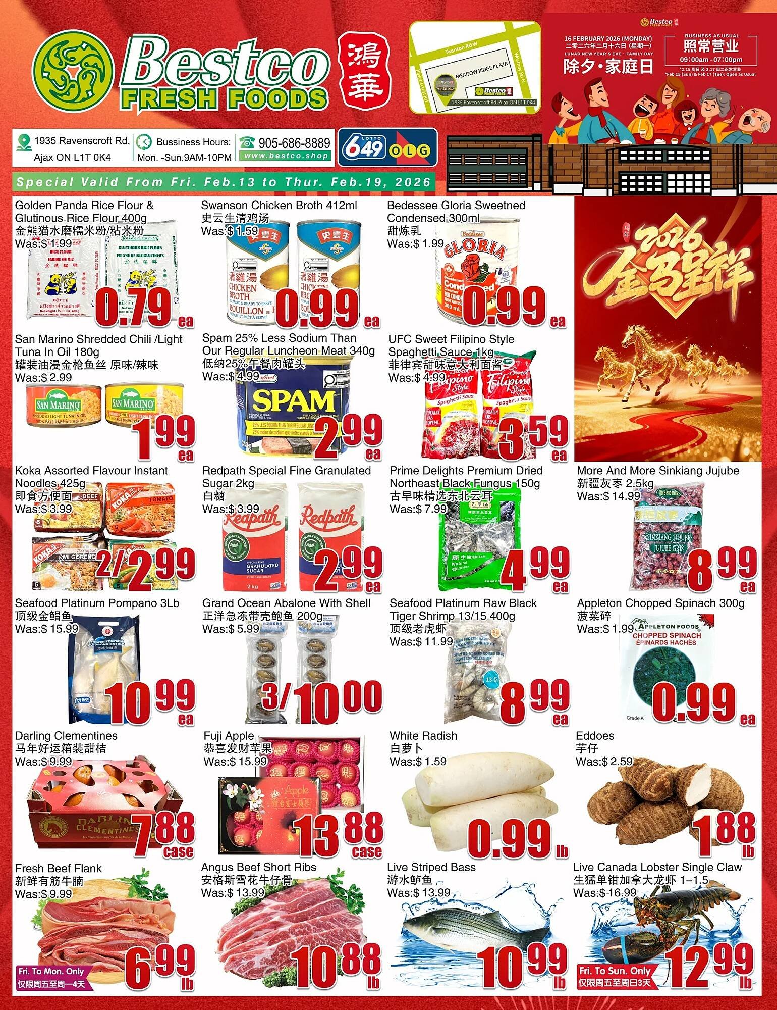 Bestco Food Mart flyer (2026-02-13 - 2026-02-19) | 1