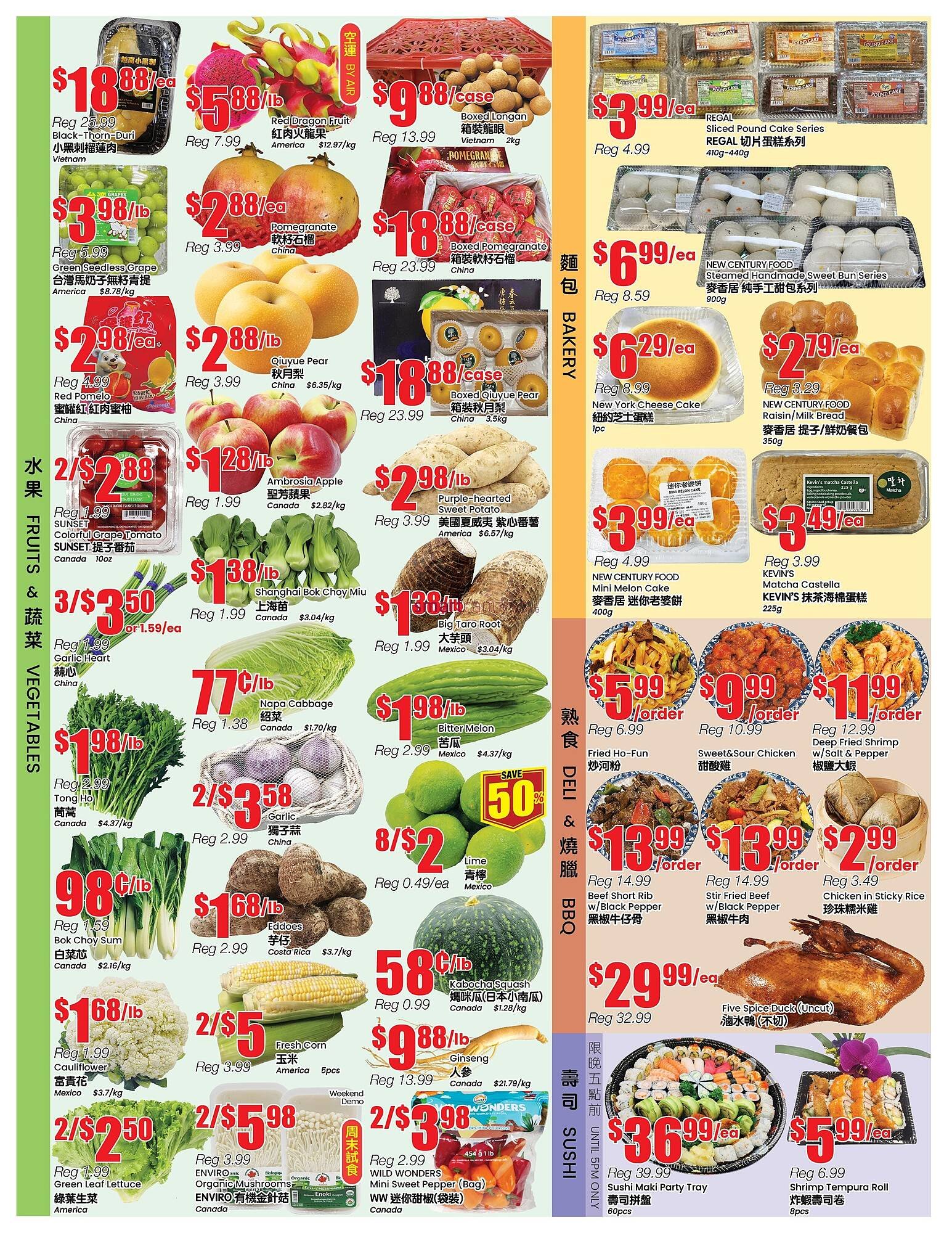 Btrust Supermarket flyer
