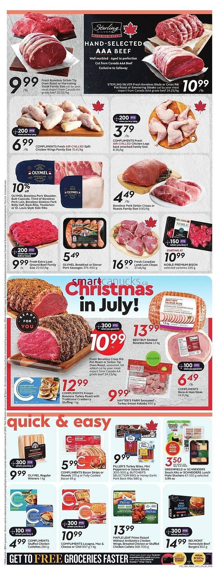 Safeway flyer