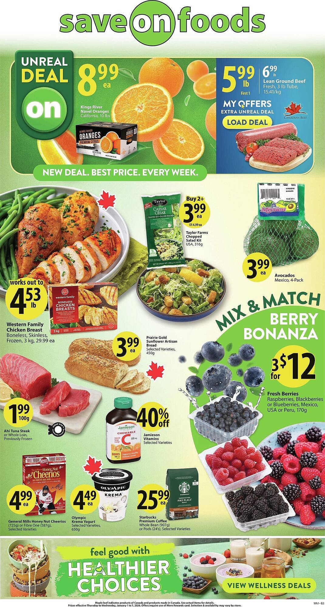 Save on Foods flyer (2026-01-01 - 2026-01-08) | 2