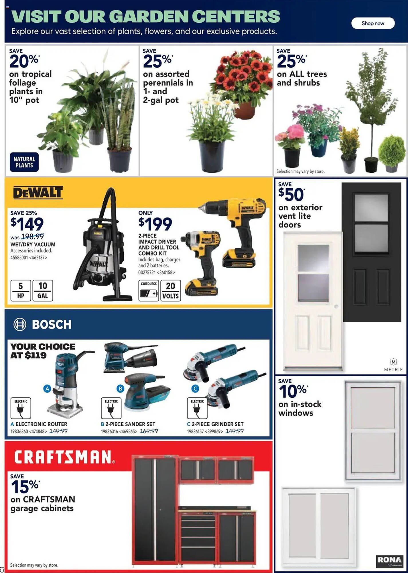RONA flyer