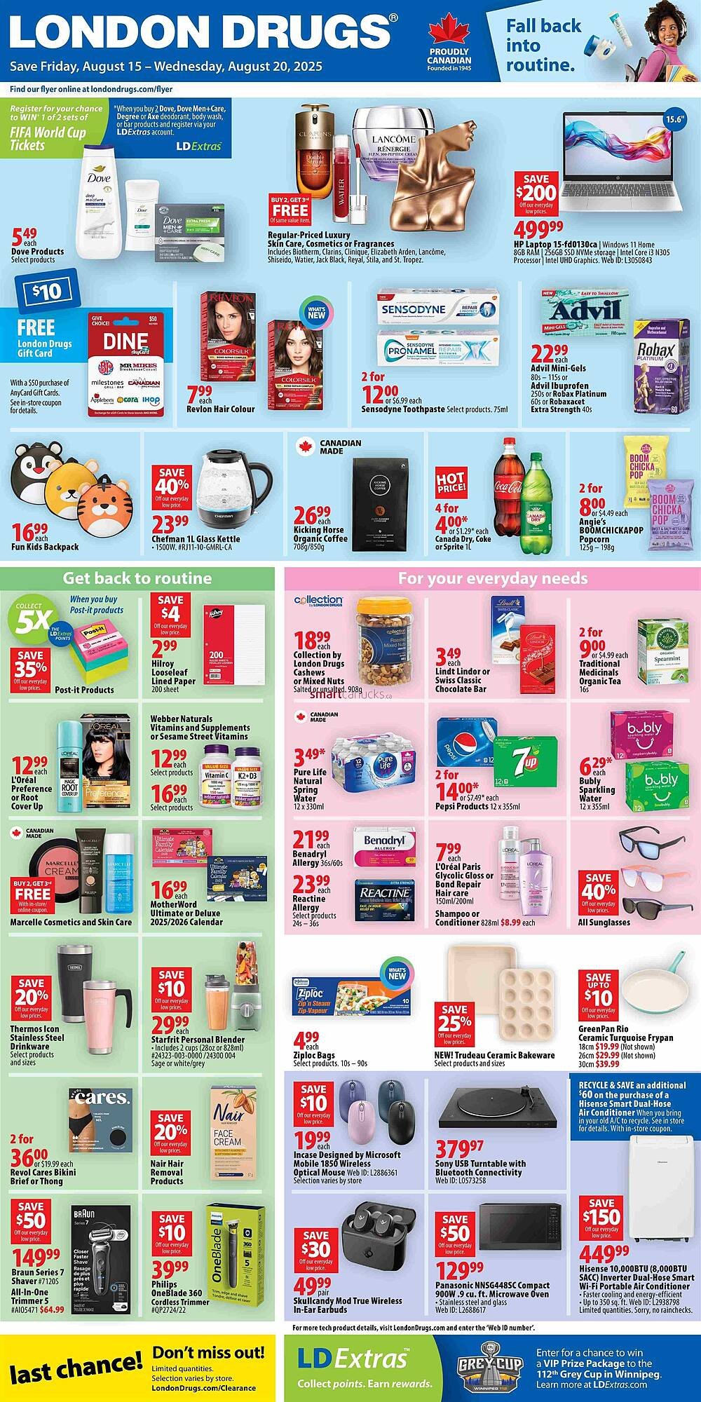 London Drugs flyer (2025-08-14 - 2025-08-20) | 1