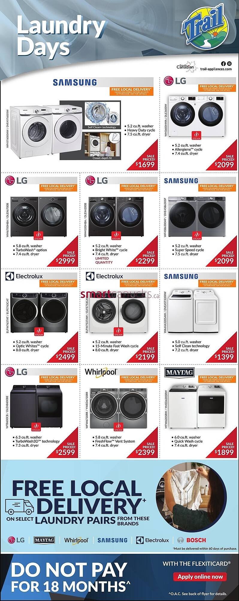 Trail Appliances flyer