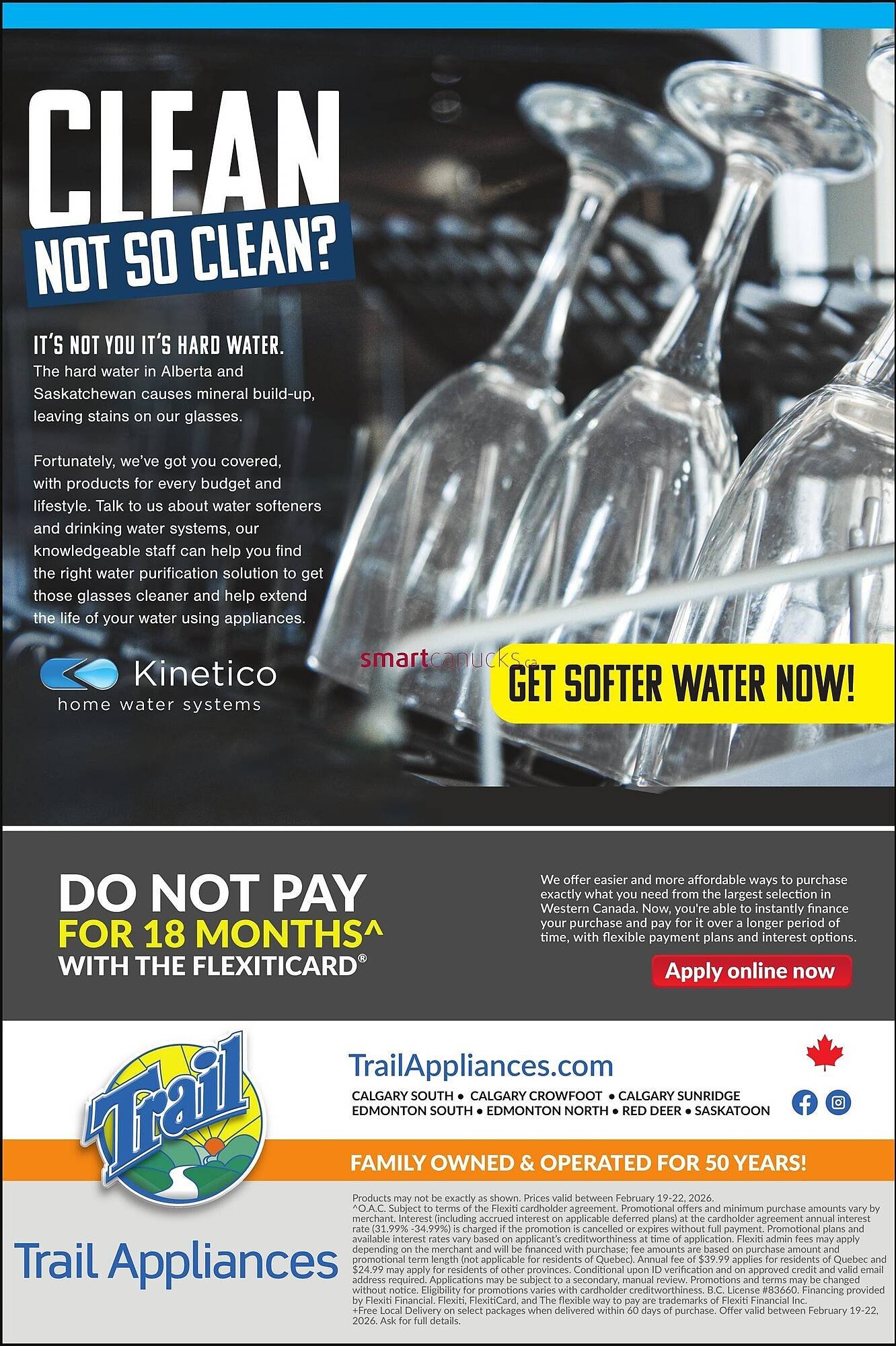 Trail Appliances flyer