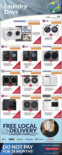 Trail Appliances flyer