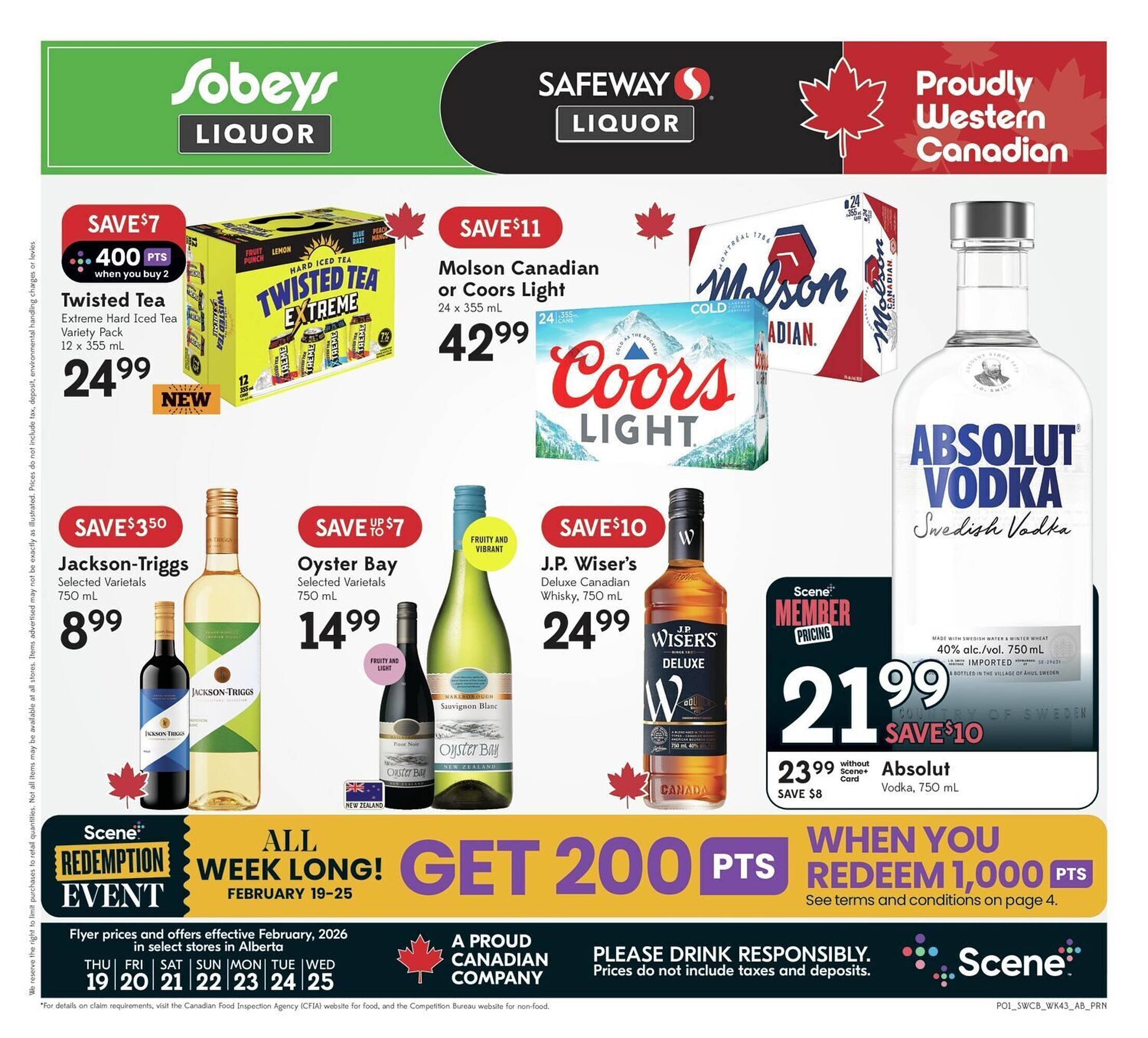 Safeway flyer