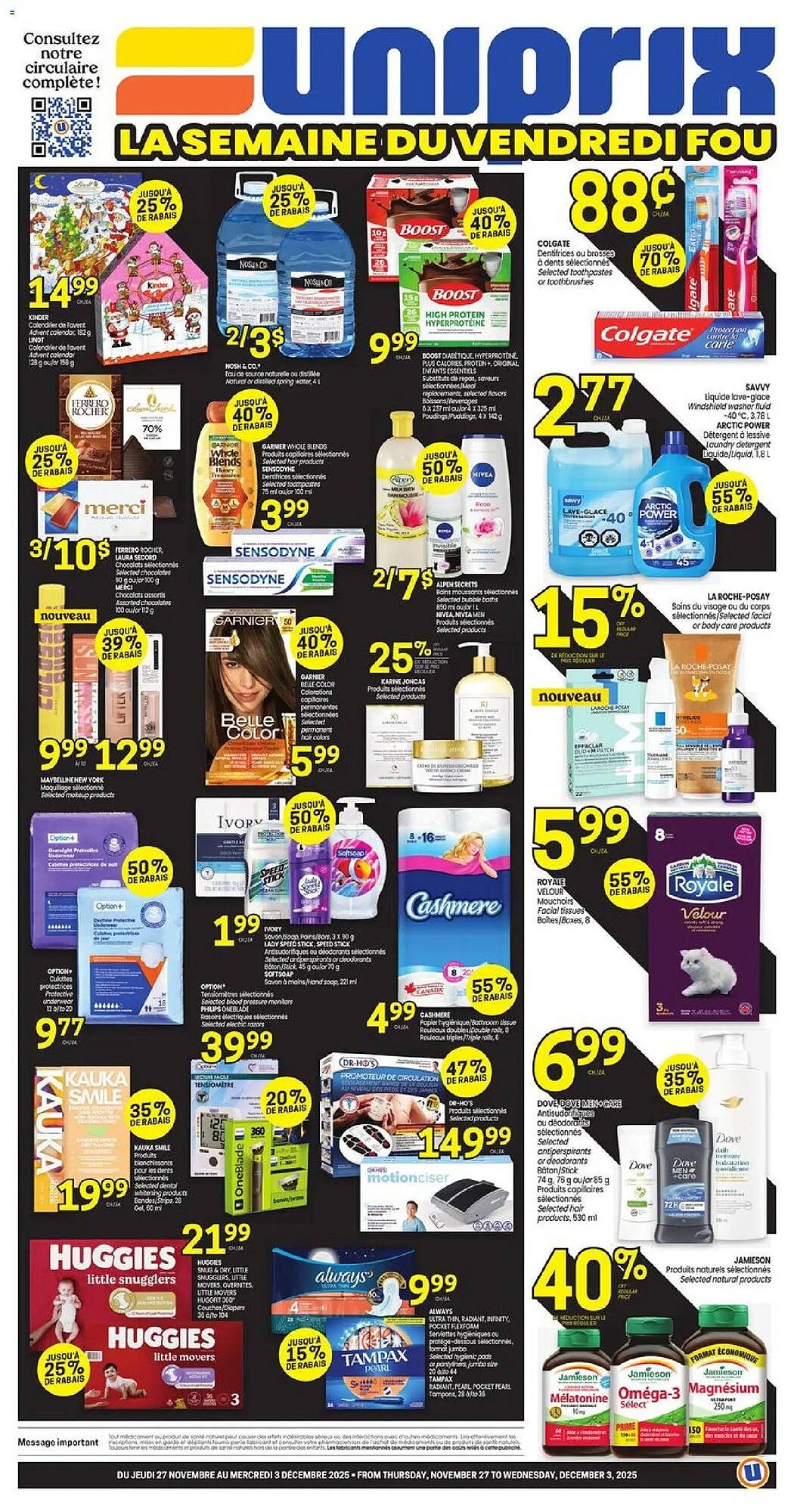 Uniprix flyer (2025-11-27 - 2025-12-03) | 1
