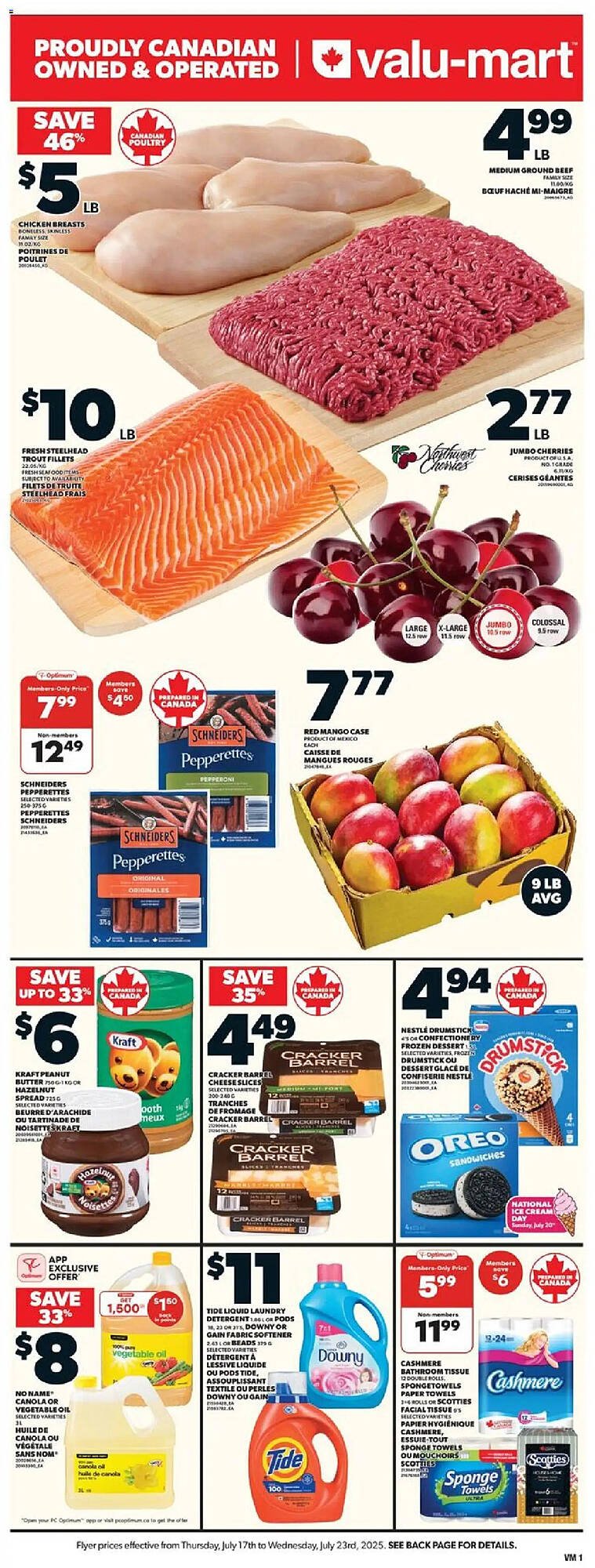 Valu-mart flyer