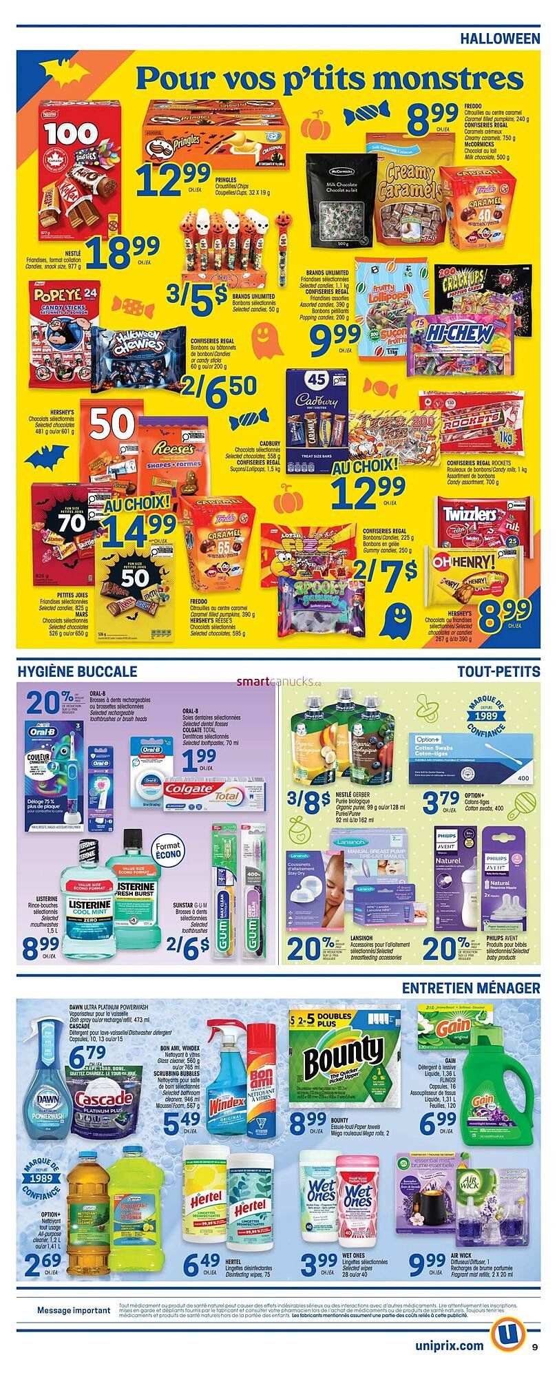 Uniprix flyer