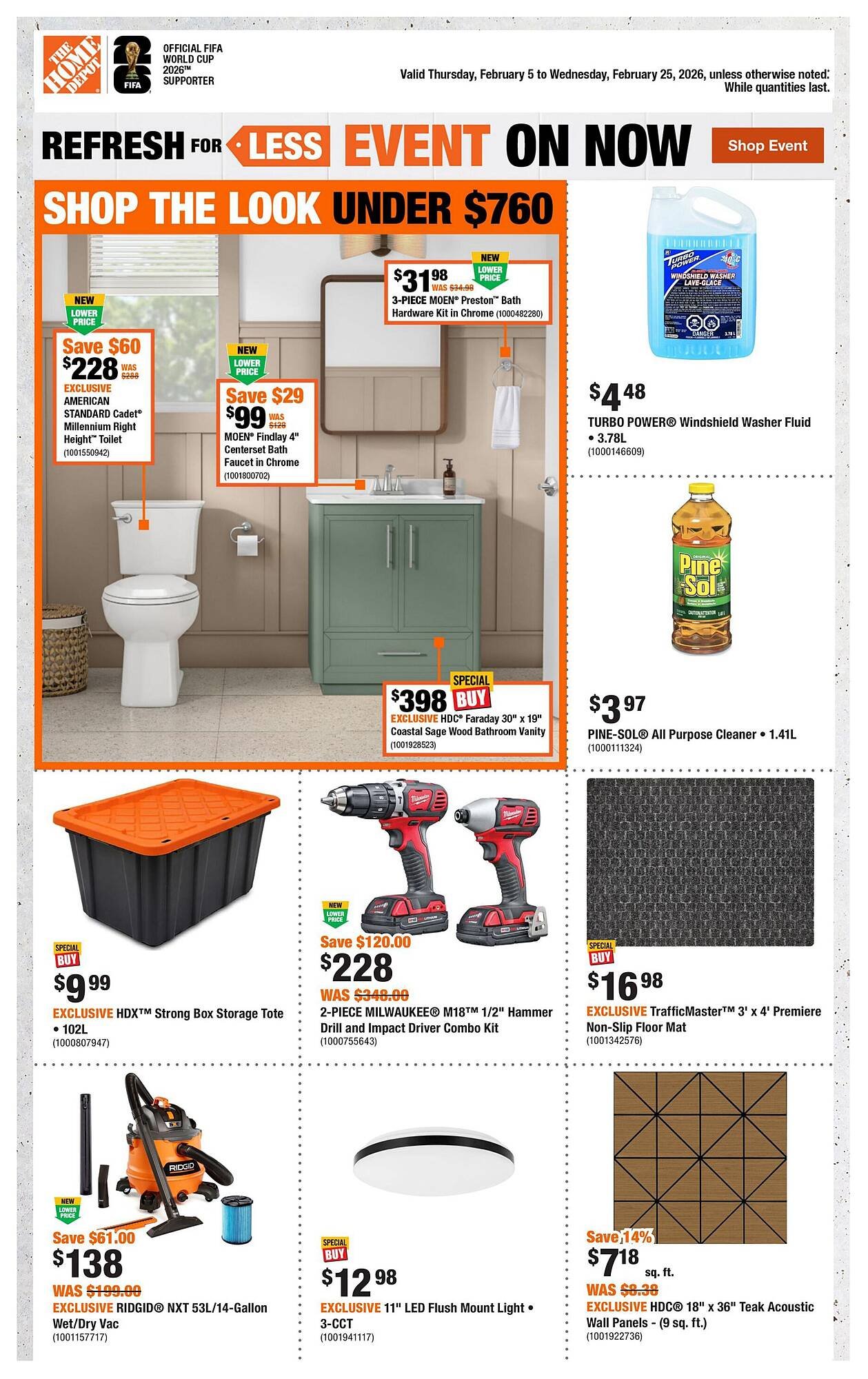 Home Depot flyer