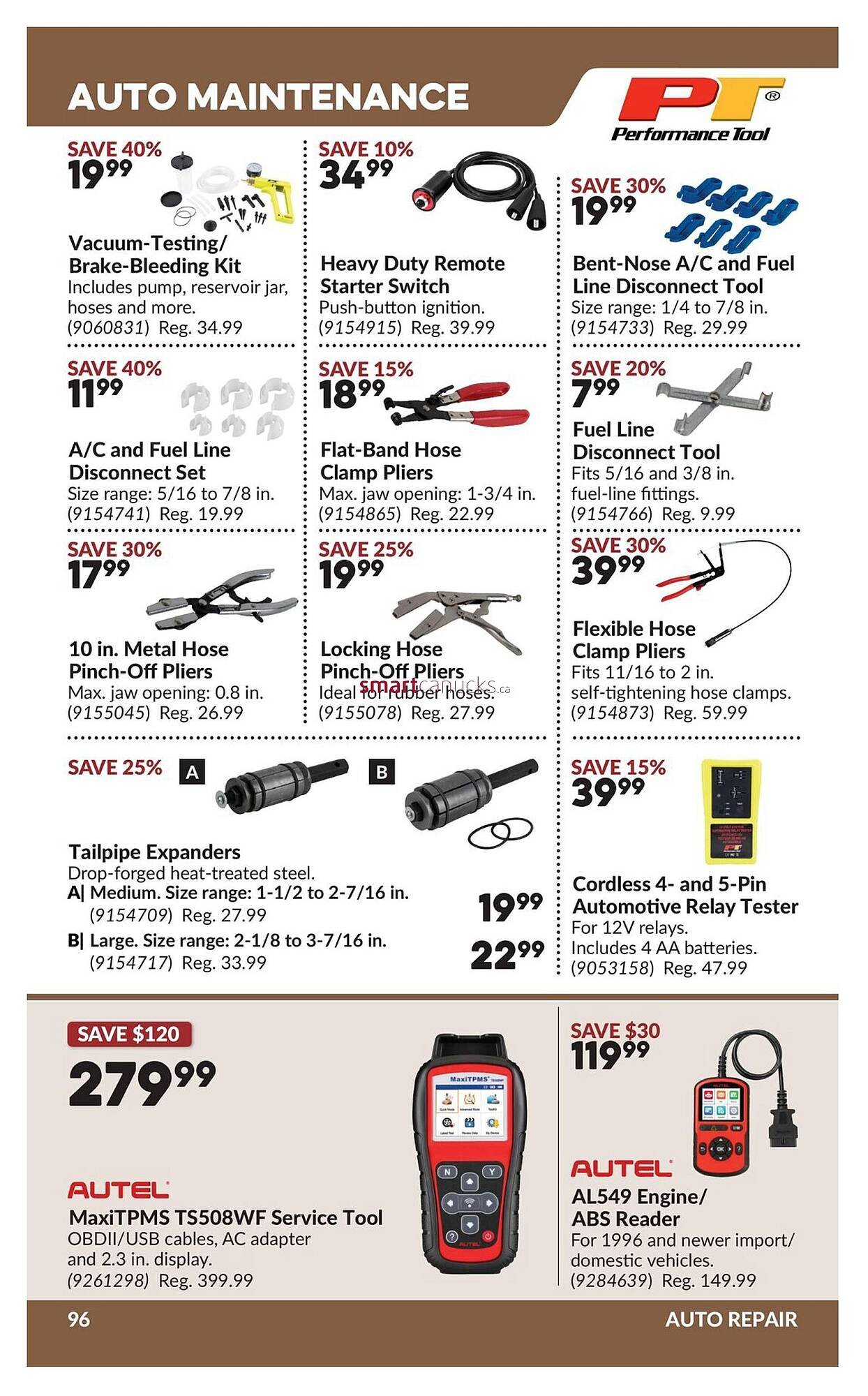 Princess Auto flyer