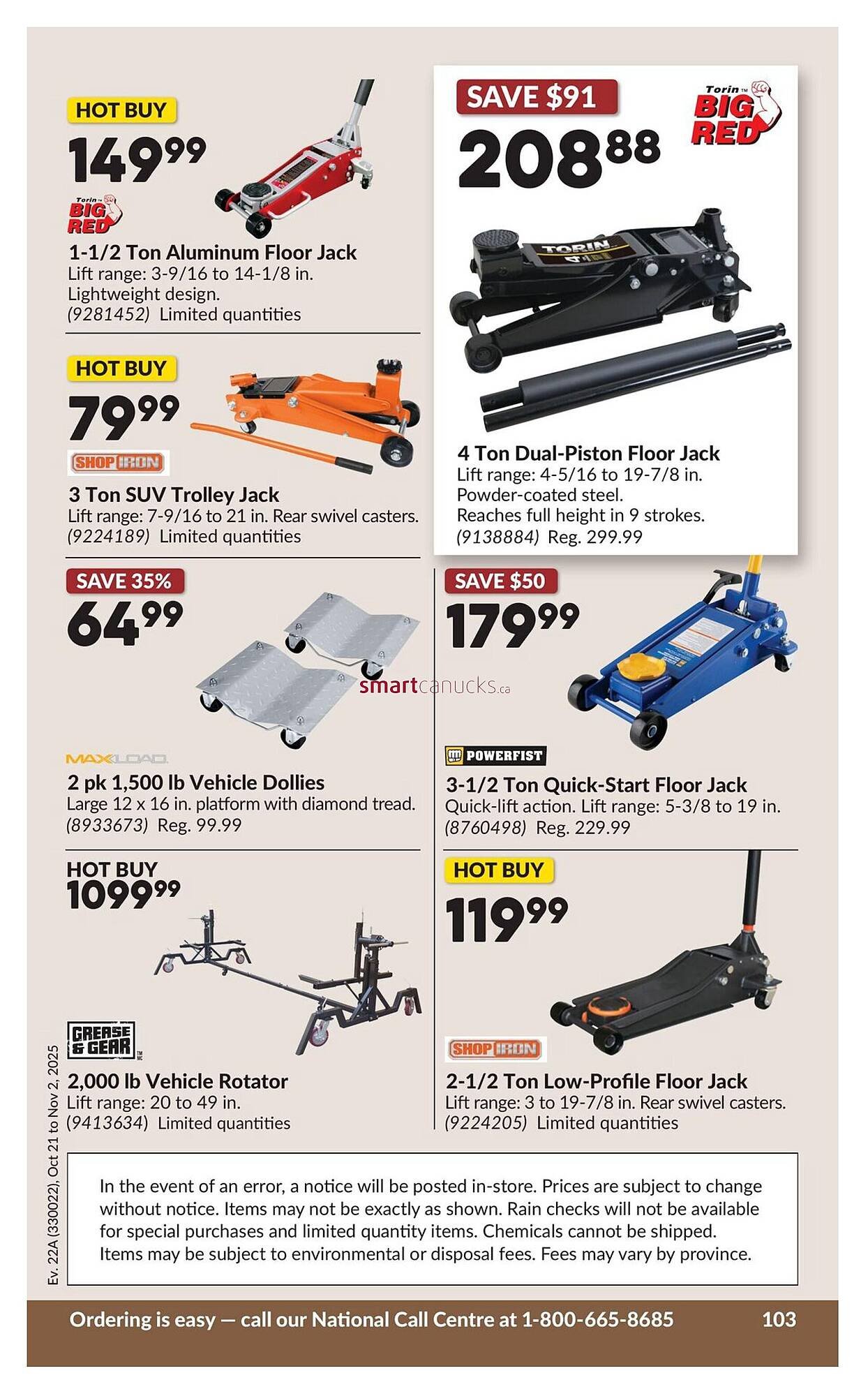 Princess Auto flyer