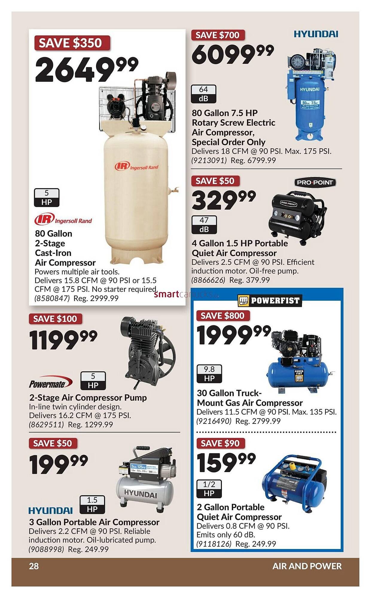 Princess Auto flyer