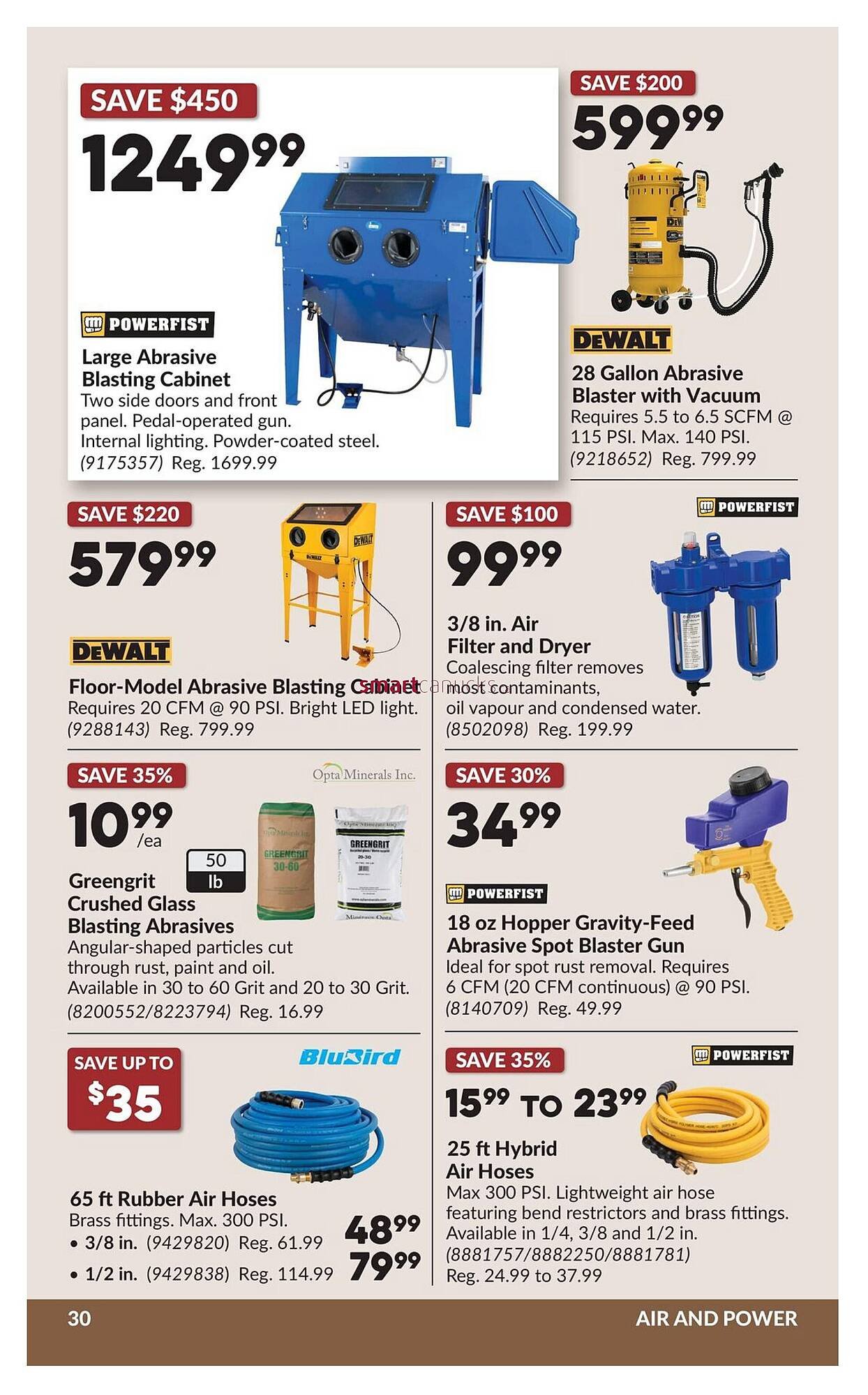 Princess Auto flyer