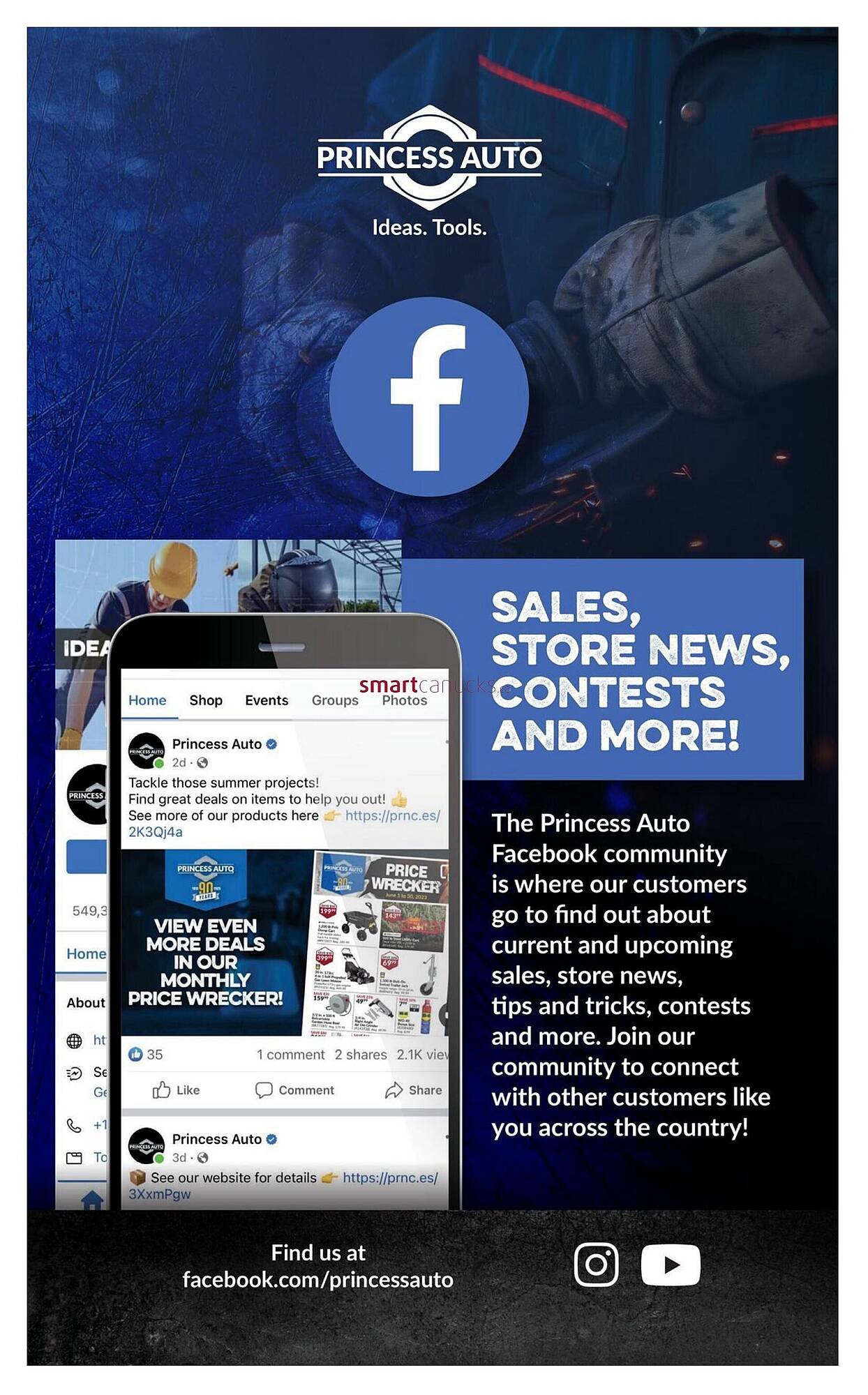 Princess Auto flyer