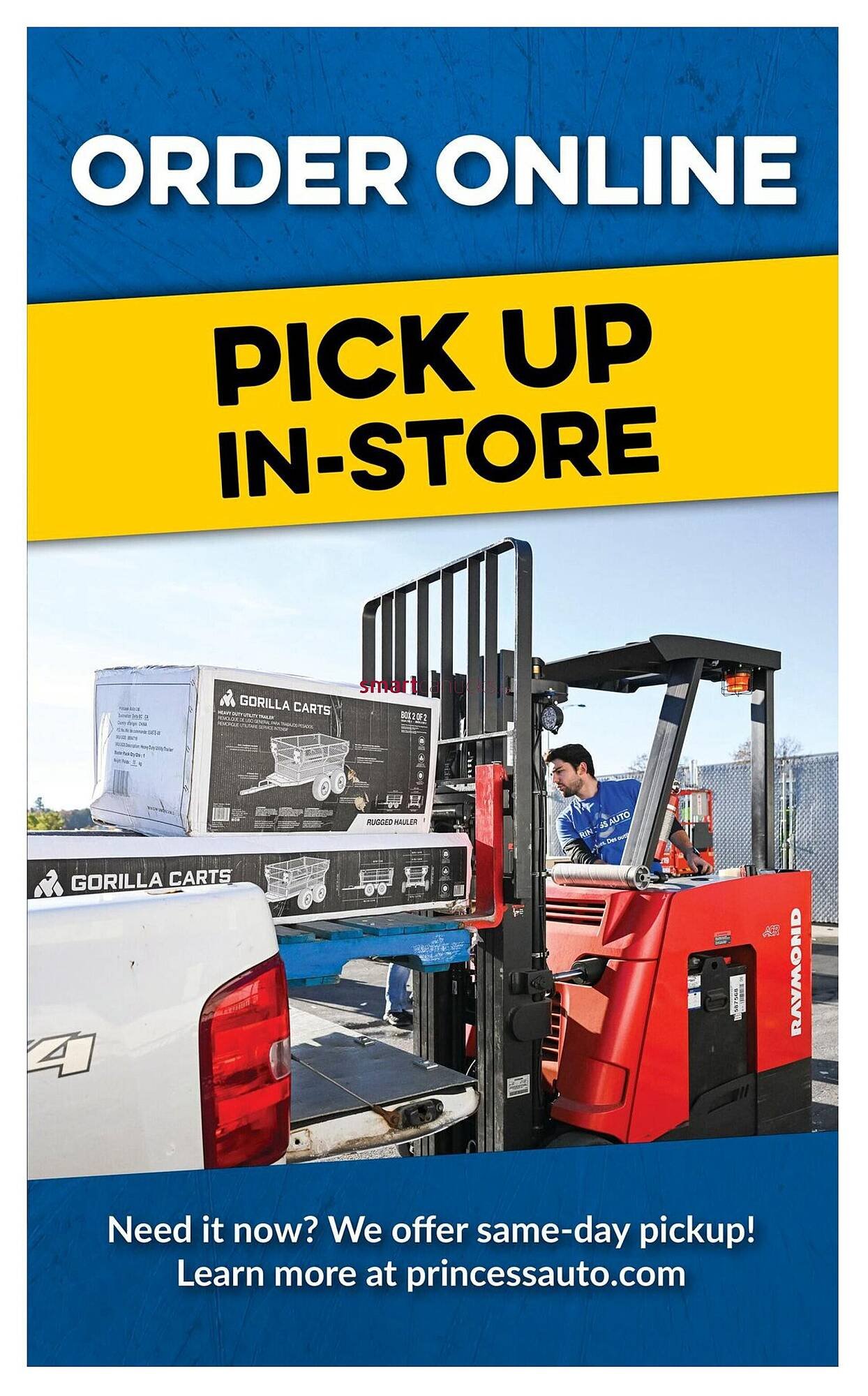 Princess Auto flyer