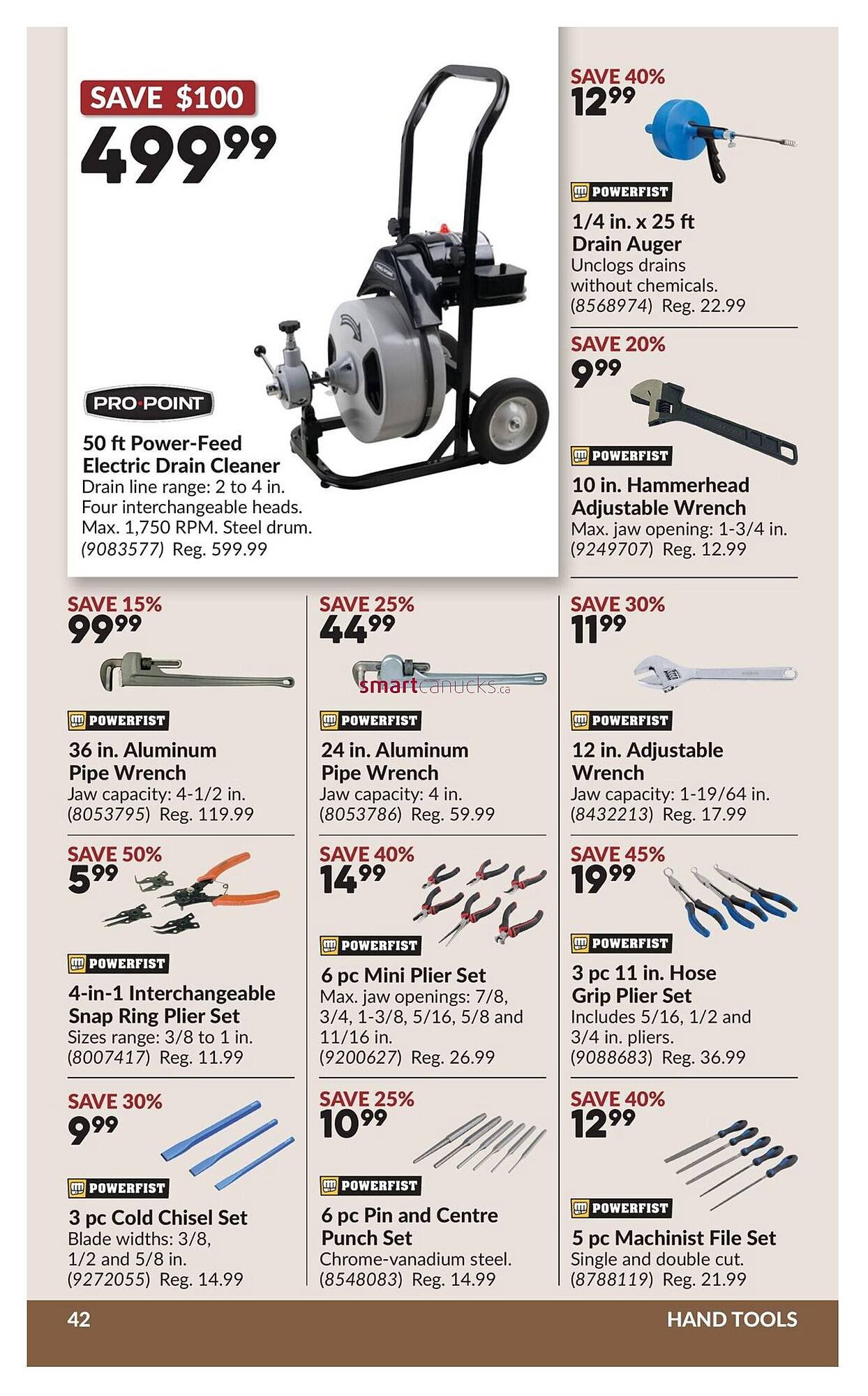 Princess Auto flyer