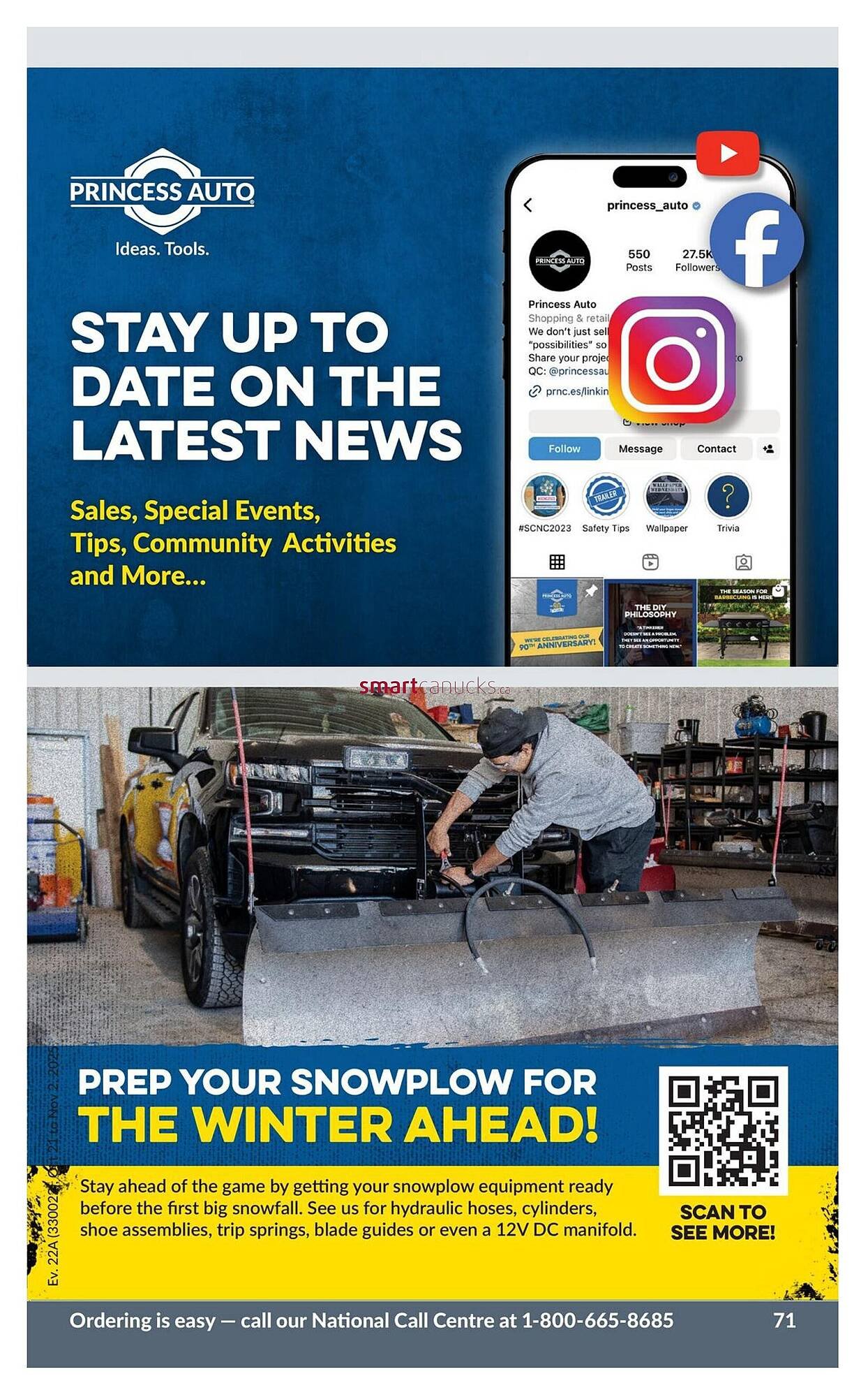Princess Auto flyer