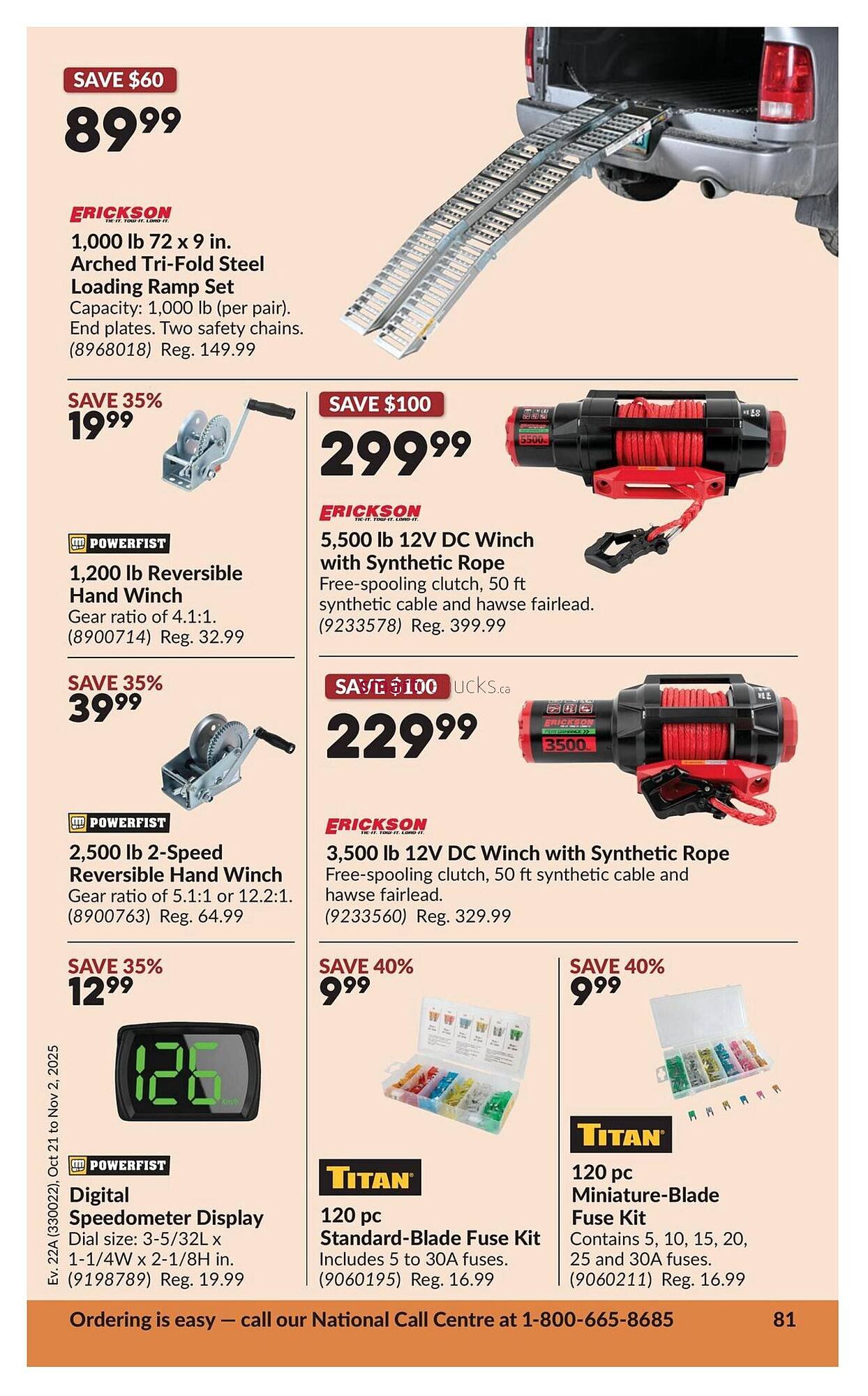 Princess Auto flyer