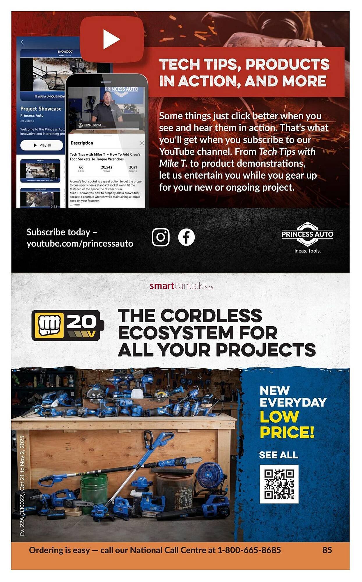 Princess Auto flyer