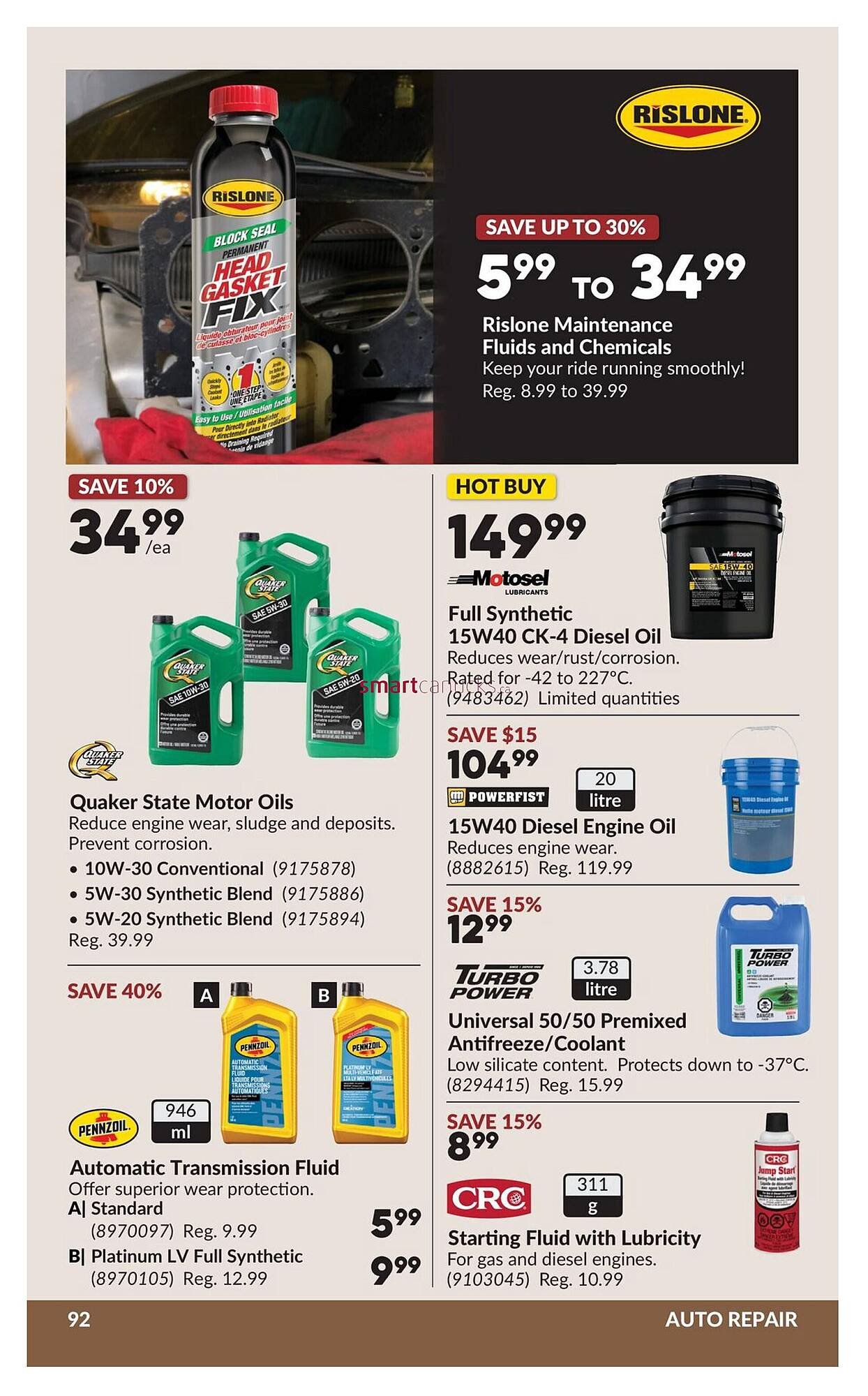 Princess Auto flyer
