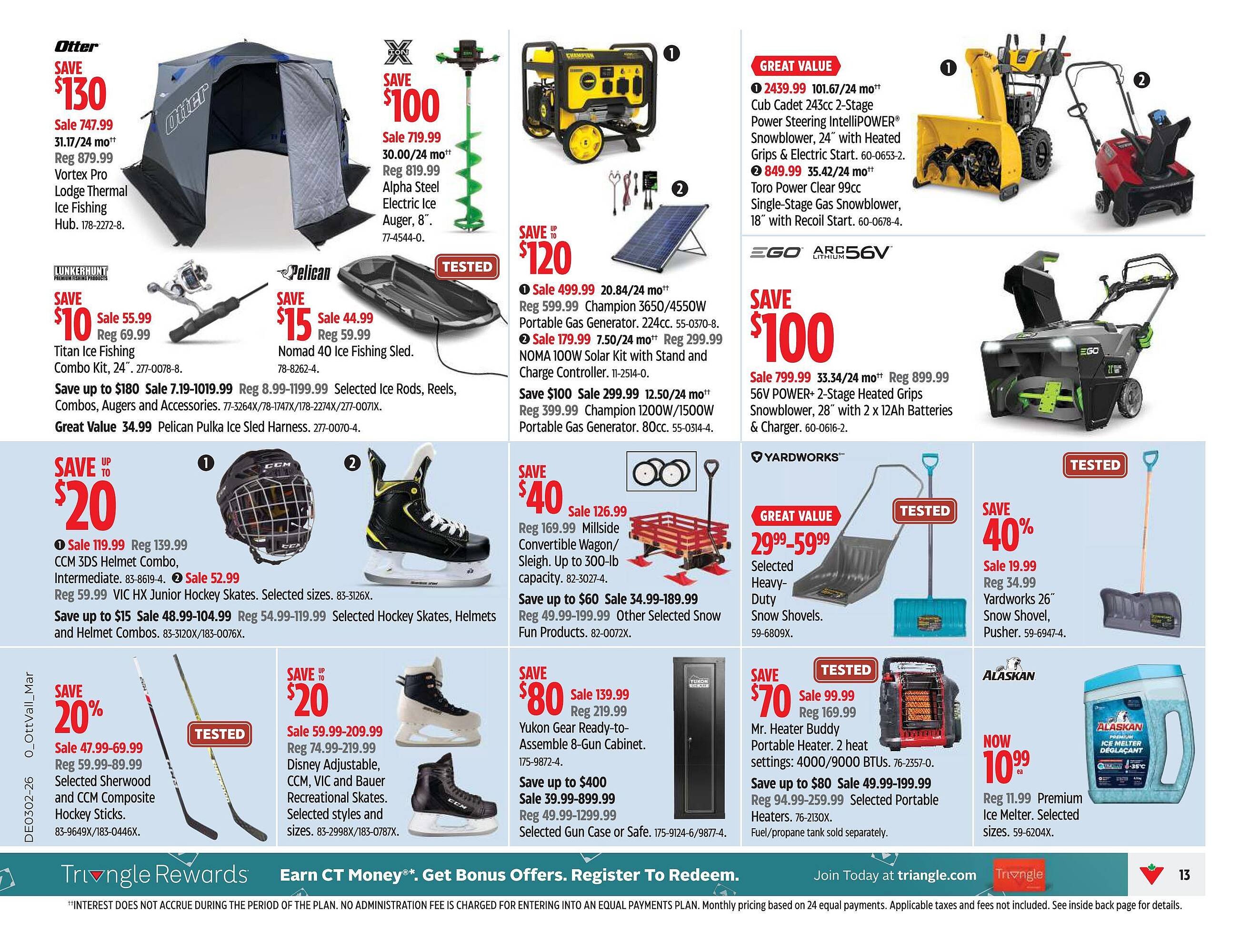 Canadian Tire flyer