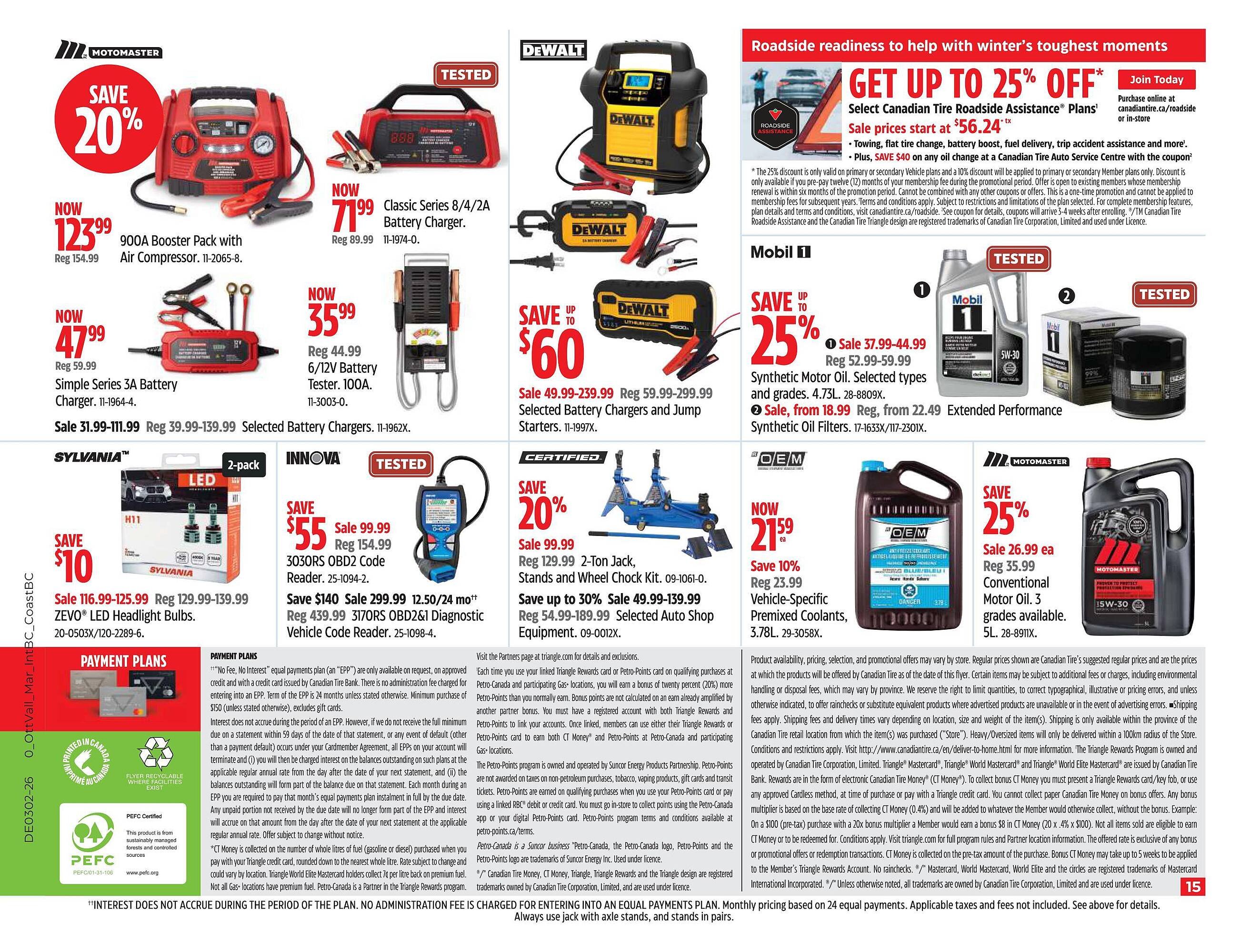 Canadian Tire flyer