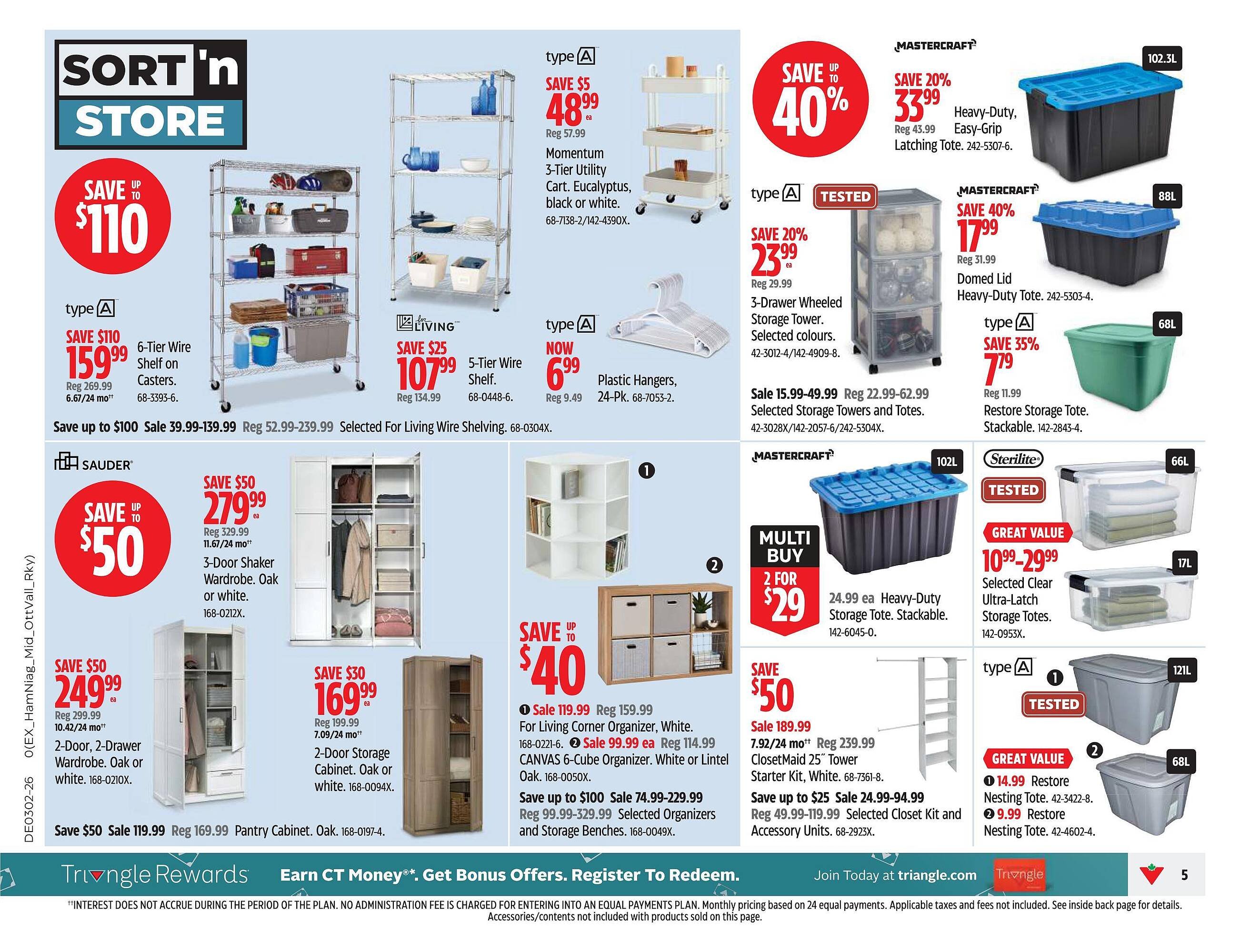 Canadian Tire flyer